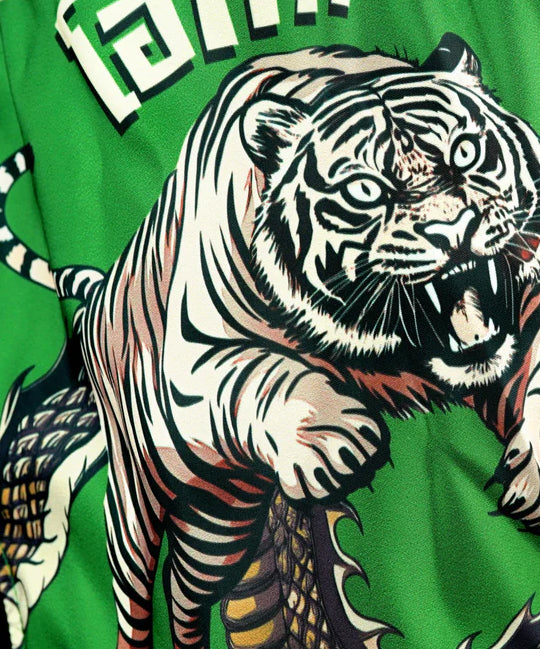 Tuff Payak Claws Of Glory Pantaloncini da Muay Thai - Verde