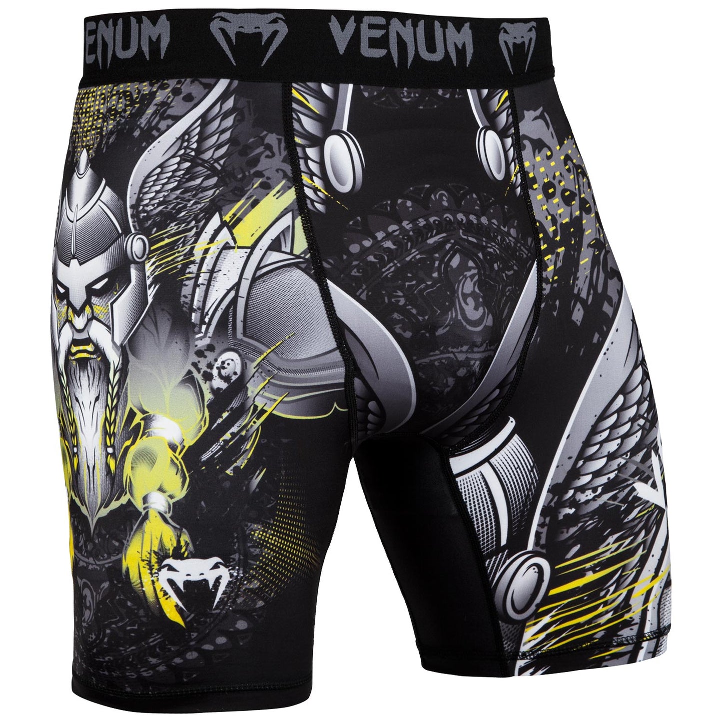 Venum Viking 2.0 Kompressionsshorts - Schwarz/Gelb