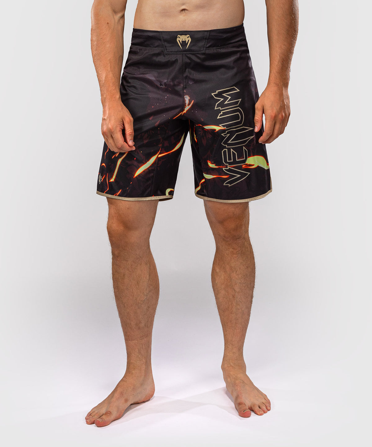 Short de Combat Sukuna Jujutsu Kaisen x Venum – Noir/Beige
