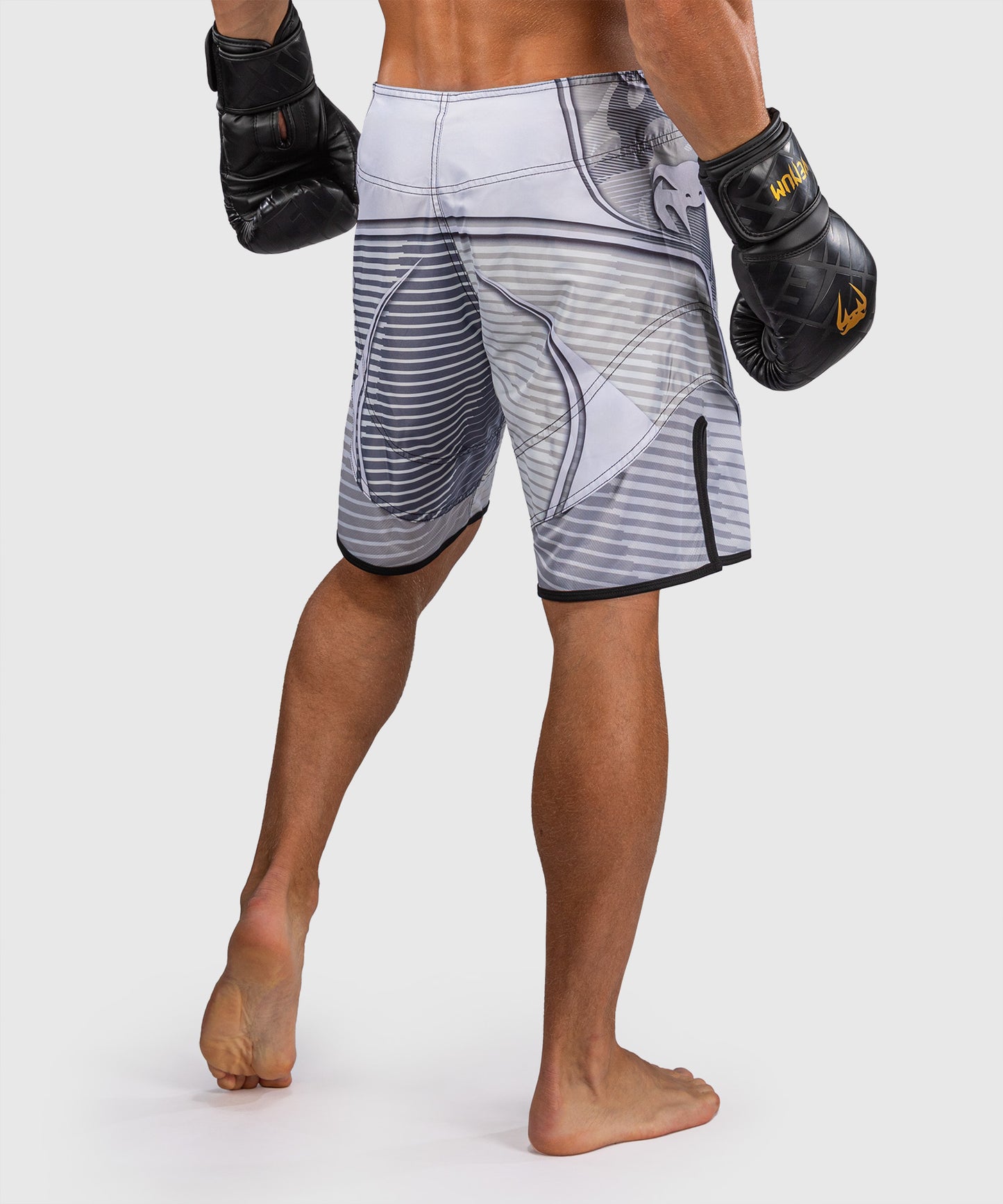 Venum Camo Hero Short de Combate - Blanco/Gris Claro
