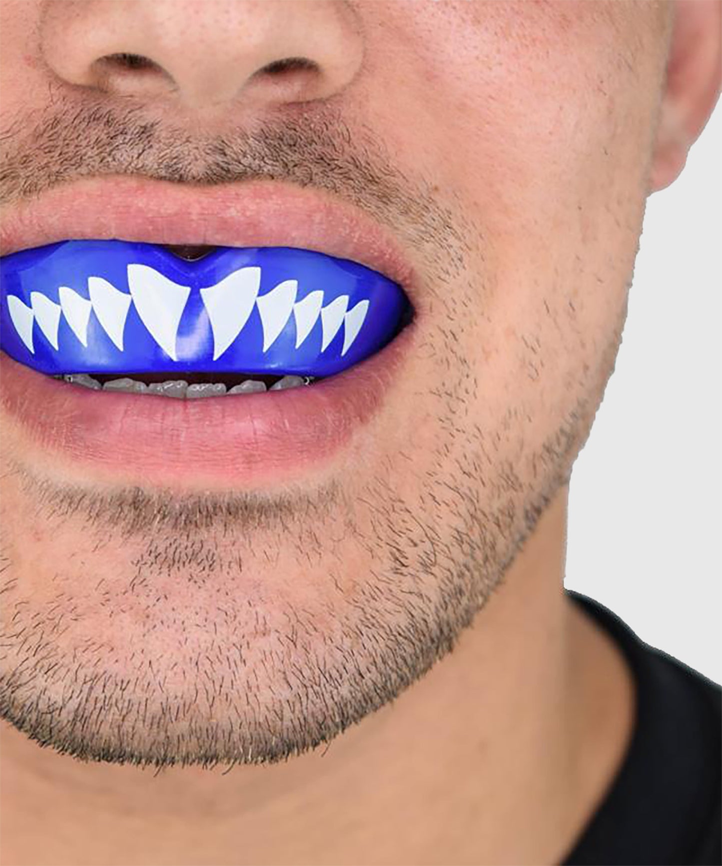 Safejawz Shark Zahnschutz – Erwachsene – Blau/Weiß