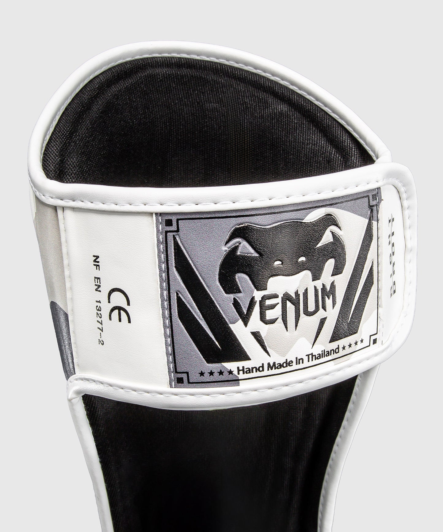 Venum Elite Paratibie - Bianco/Grigio Chiaro