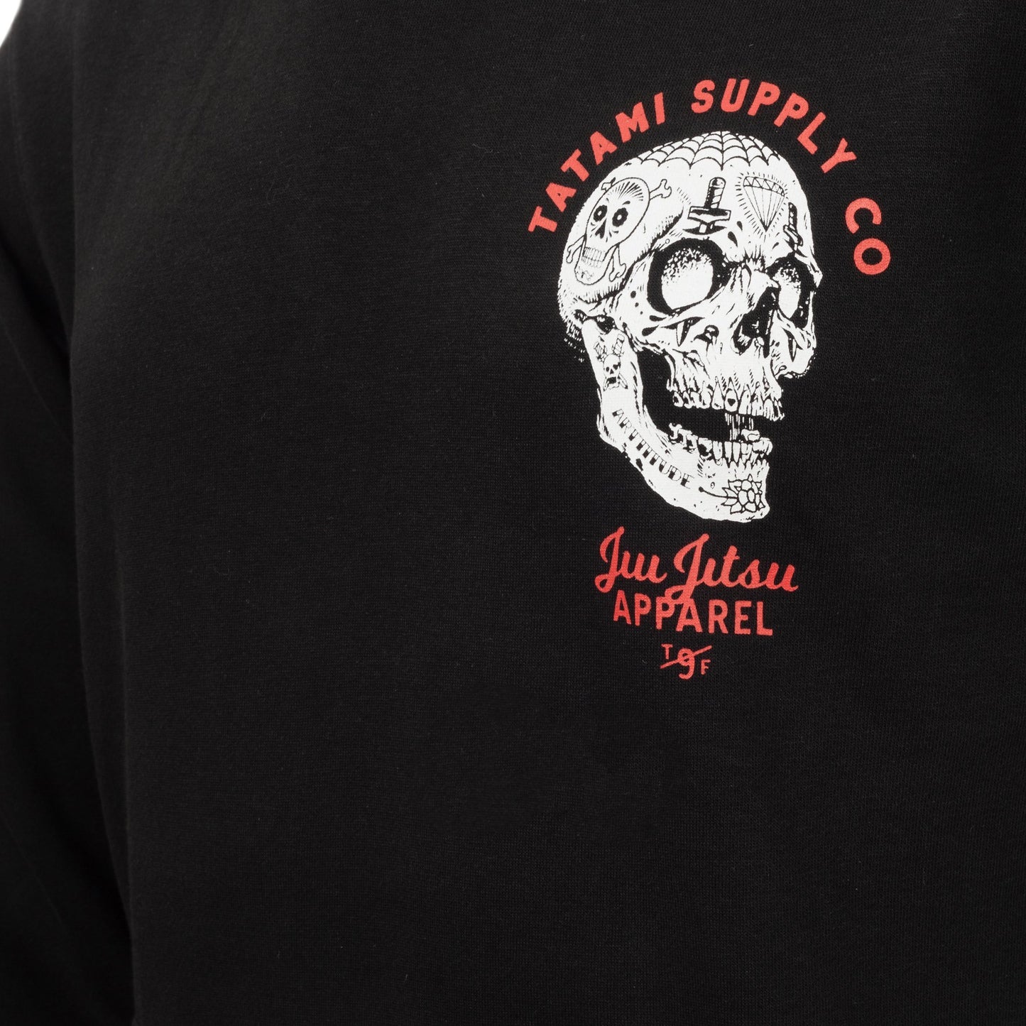 Sugar Skull Tatami Fightwear Sweatshirt - Schwarz