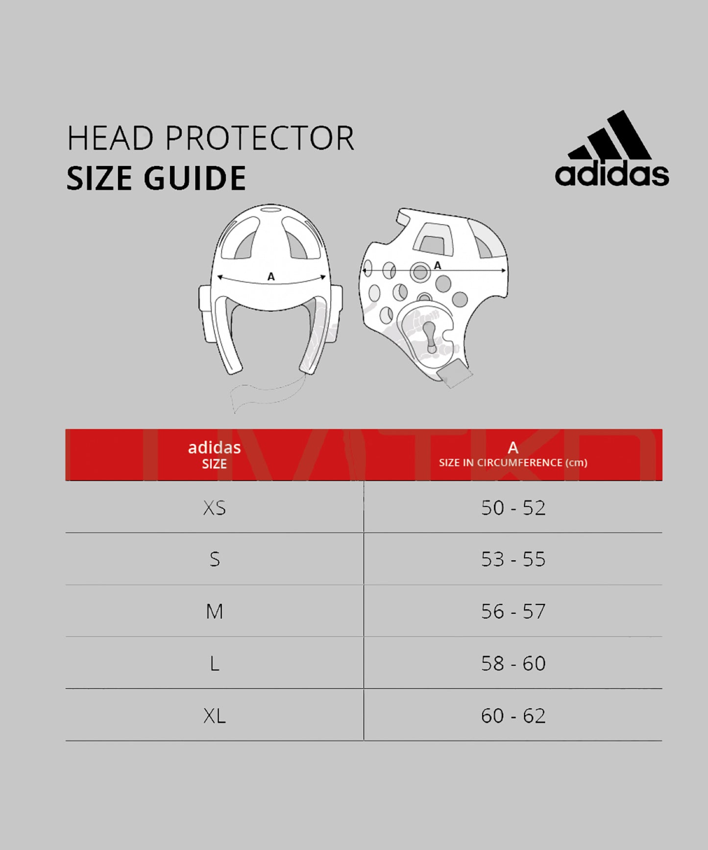 Adidas Casco de Taekwondo Homologado WTF - Blanco