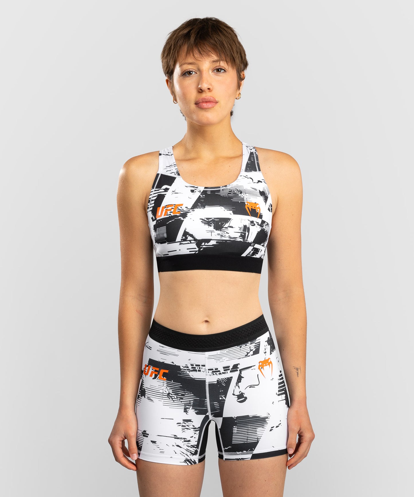 Brassière de sport Femme UFC Zenith by Venum Authentic Fight Week - Blanc