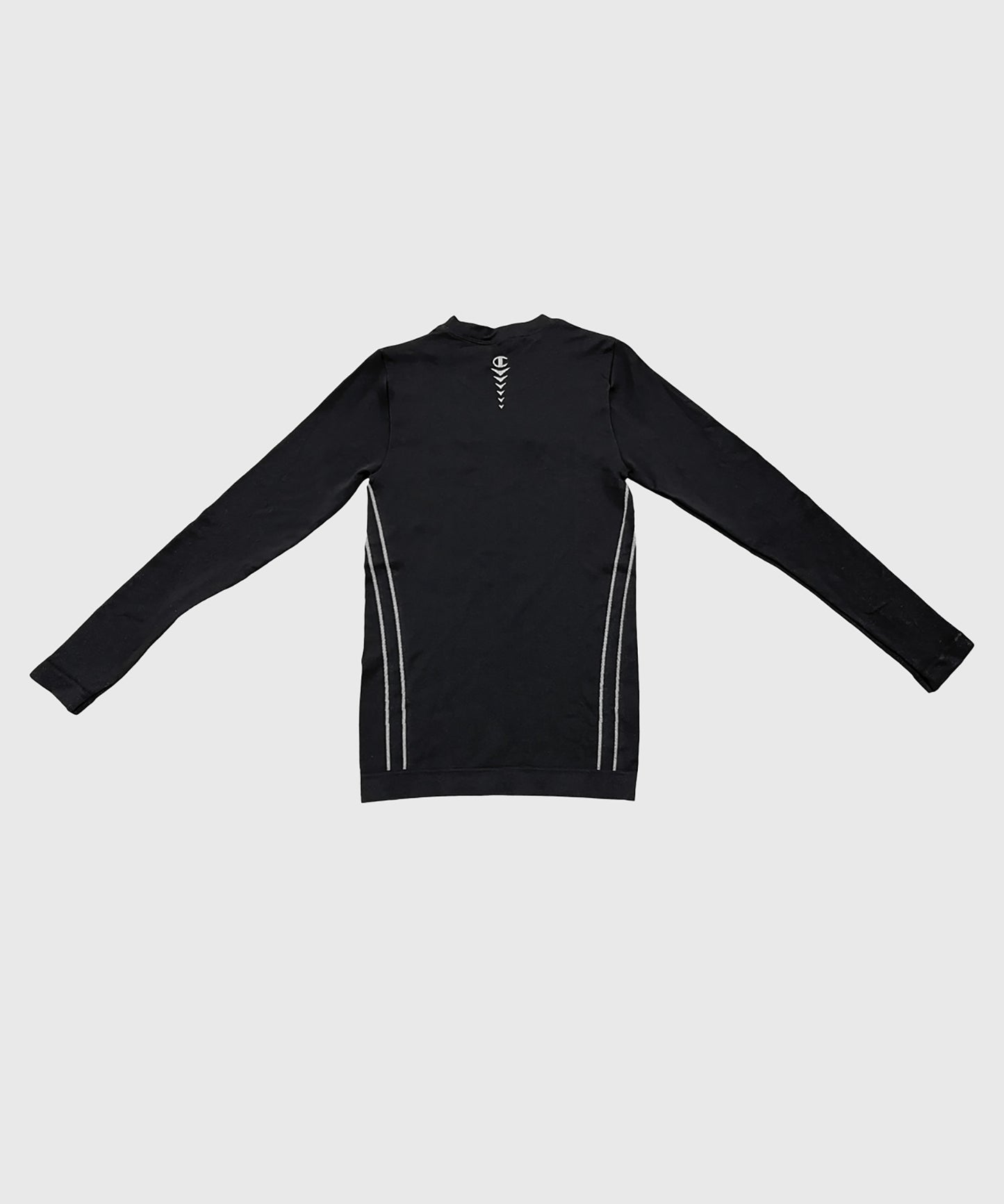 Champion Seamless Top de Cuello Redondo para Mujer - Negro