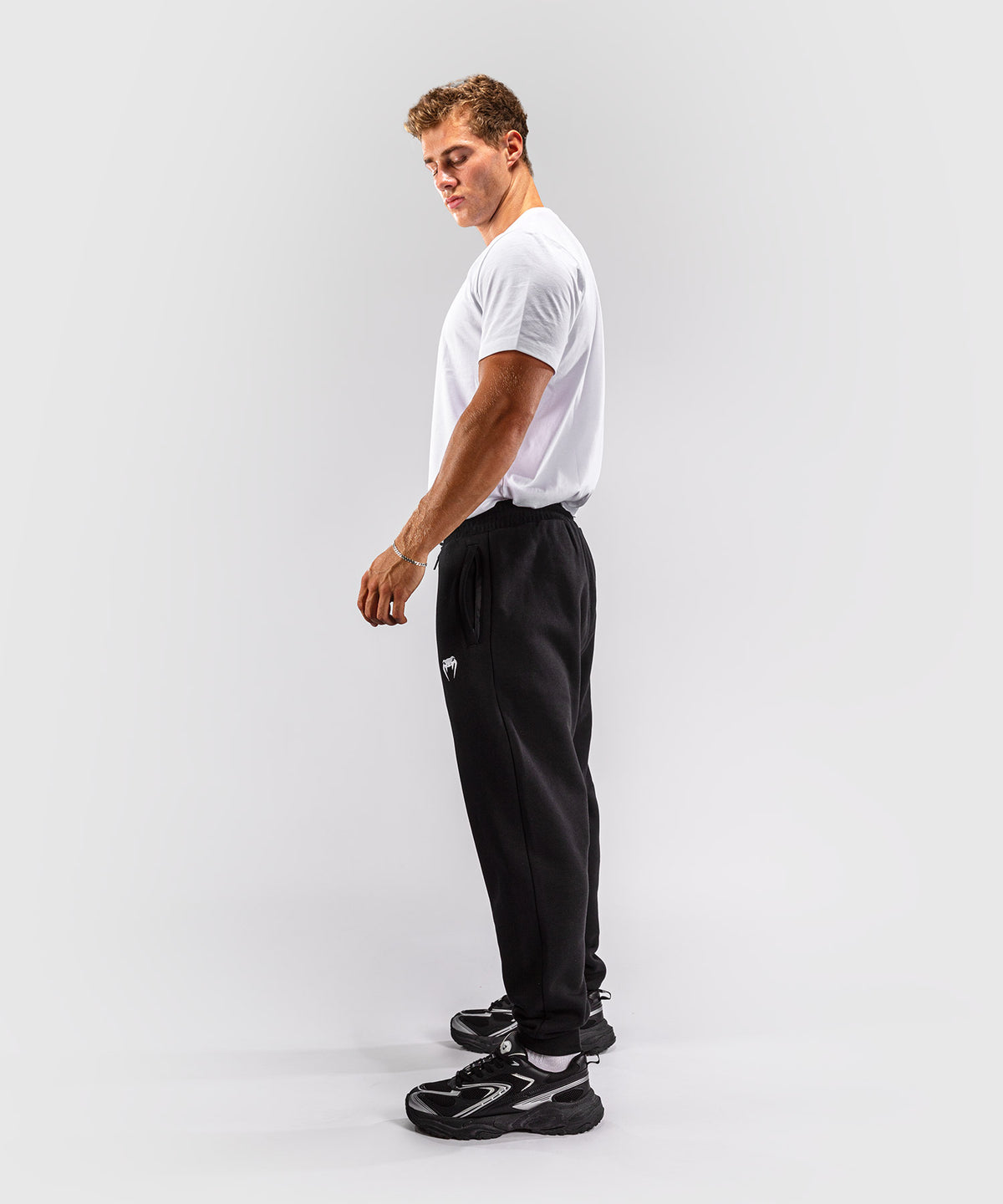 Venum Attack Fleece & Weave Pantalón de chándal - Negro