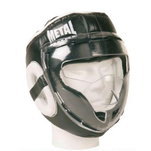 Casque de MMA Metal Boxe MB423 avec visière - Large