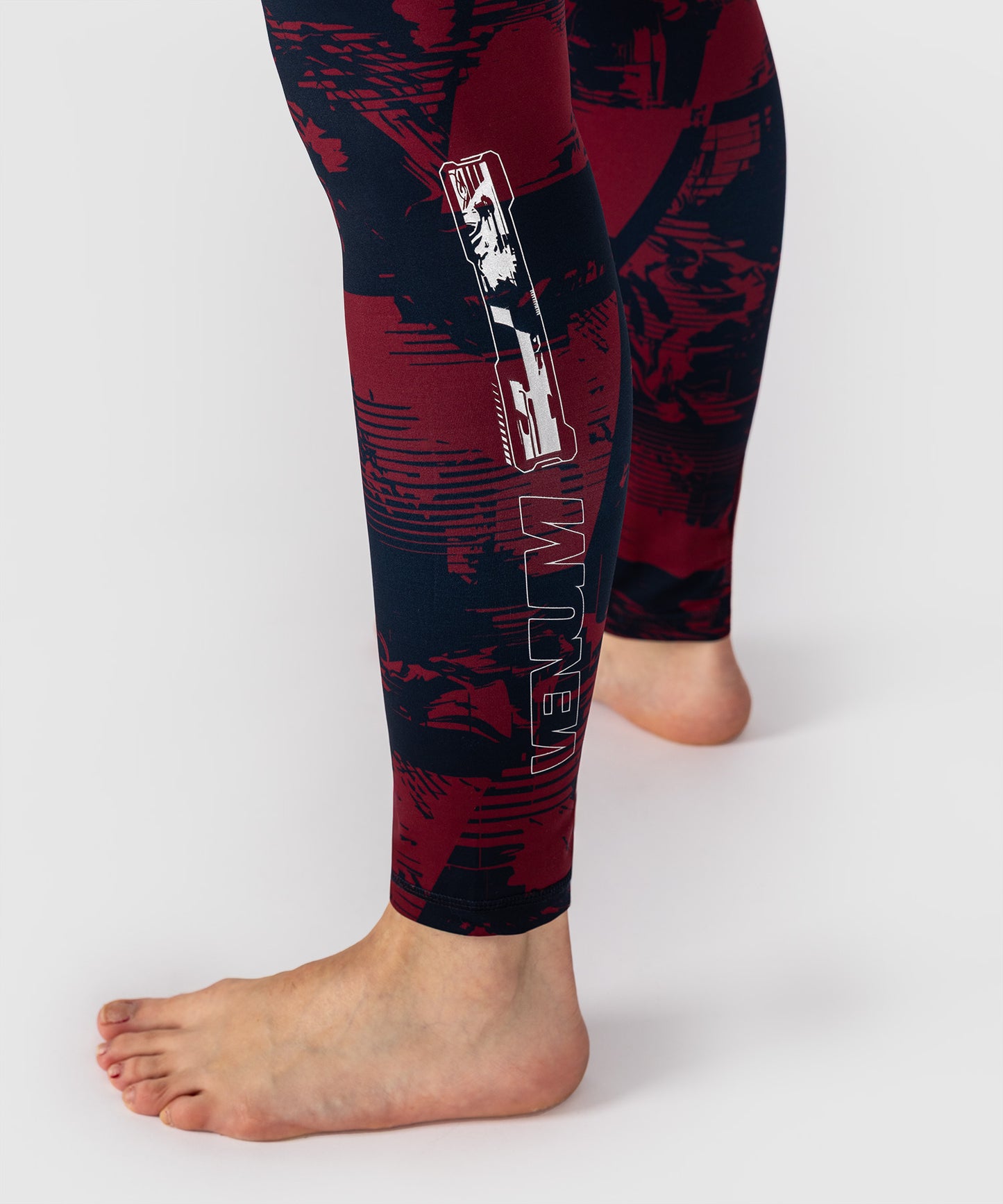 UFC Zenith by Venum Authentic Fight Week Legging Mujer - Azul marino/Burdeos/Plat