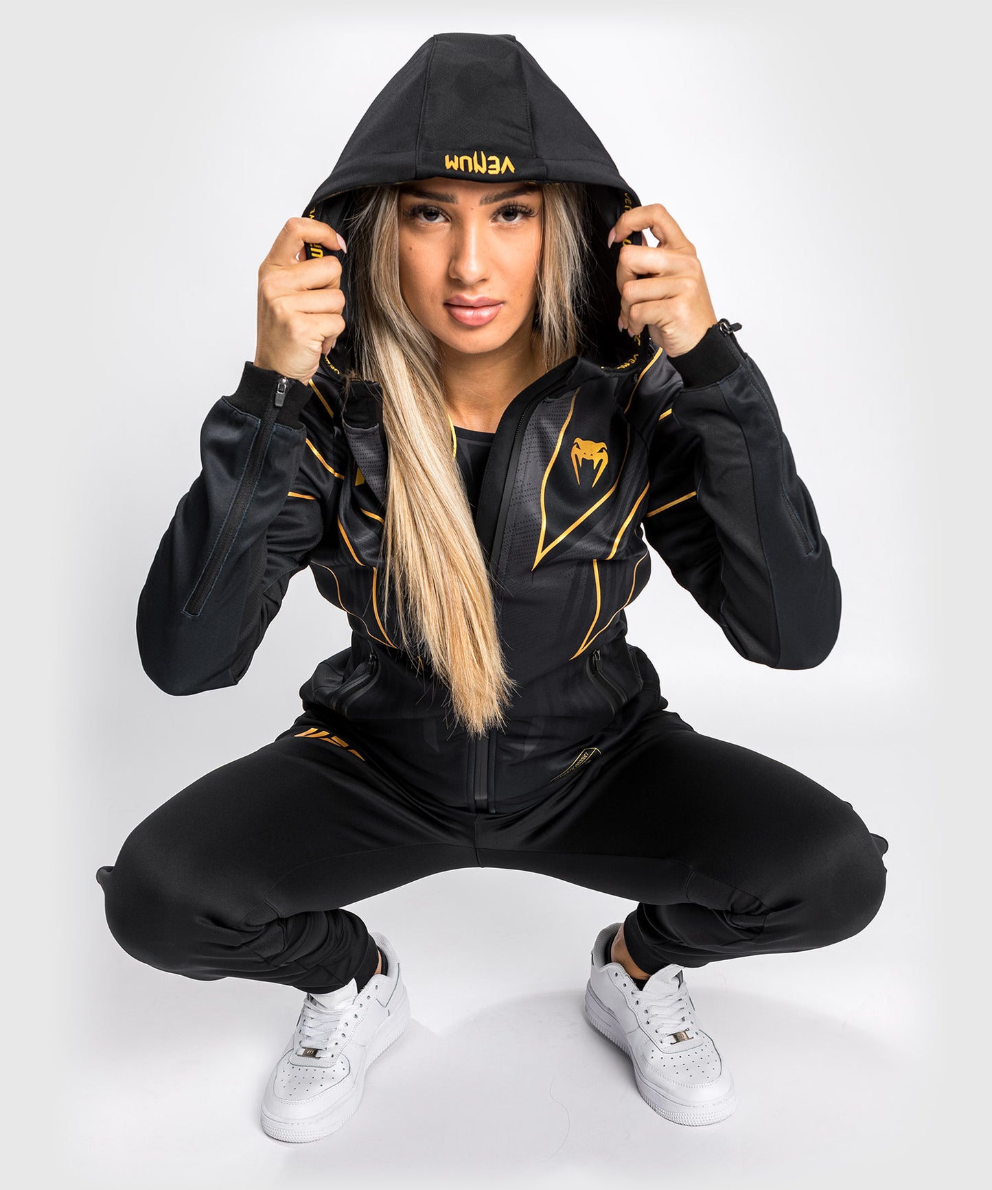 Sweatshirt à Capuche Femme UFC Venum Authentic Fight Night 2.0 - Champion