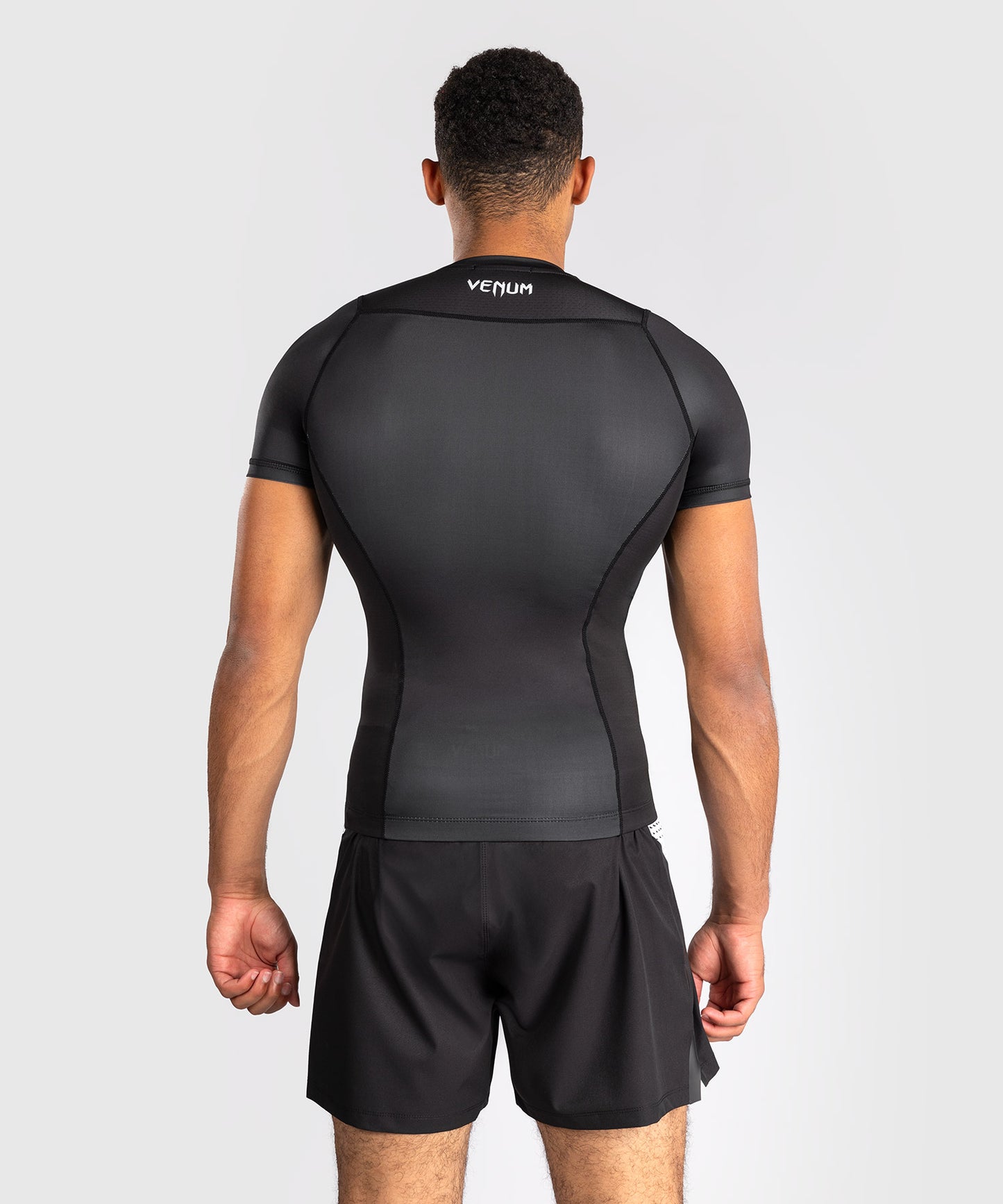 Venum No Gi Rashguards - Schwarz/Weiß