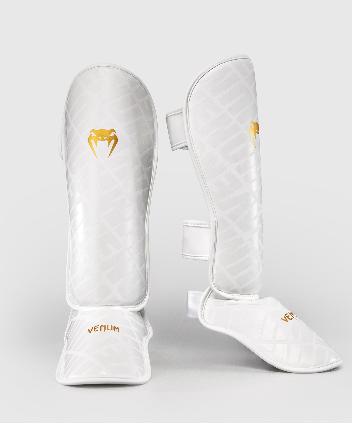 Venum Contender 1.5 XT 3D Schienbeinschoner - Weiß/Gold