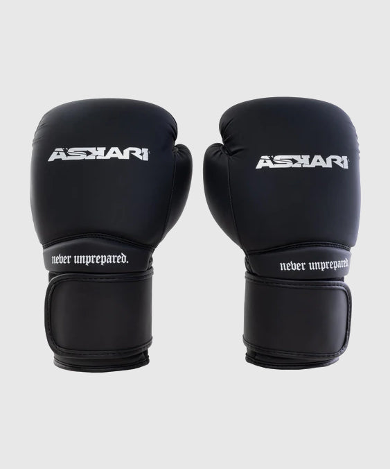 Gants de Boxe Askari Nova - Noir/Blanc