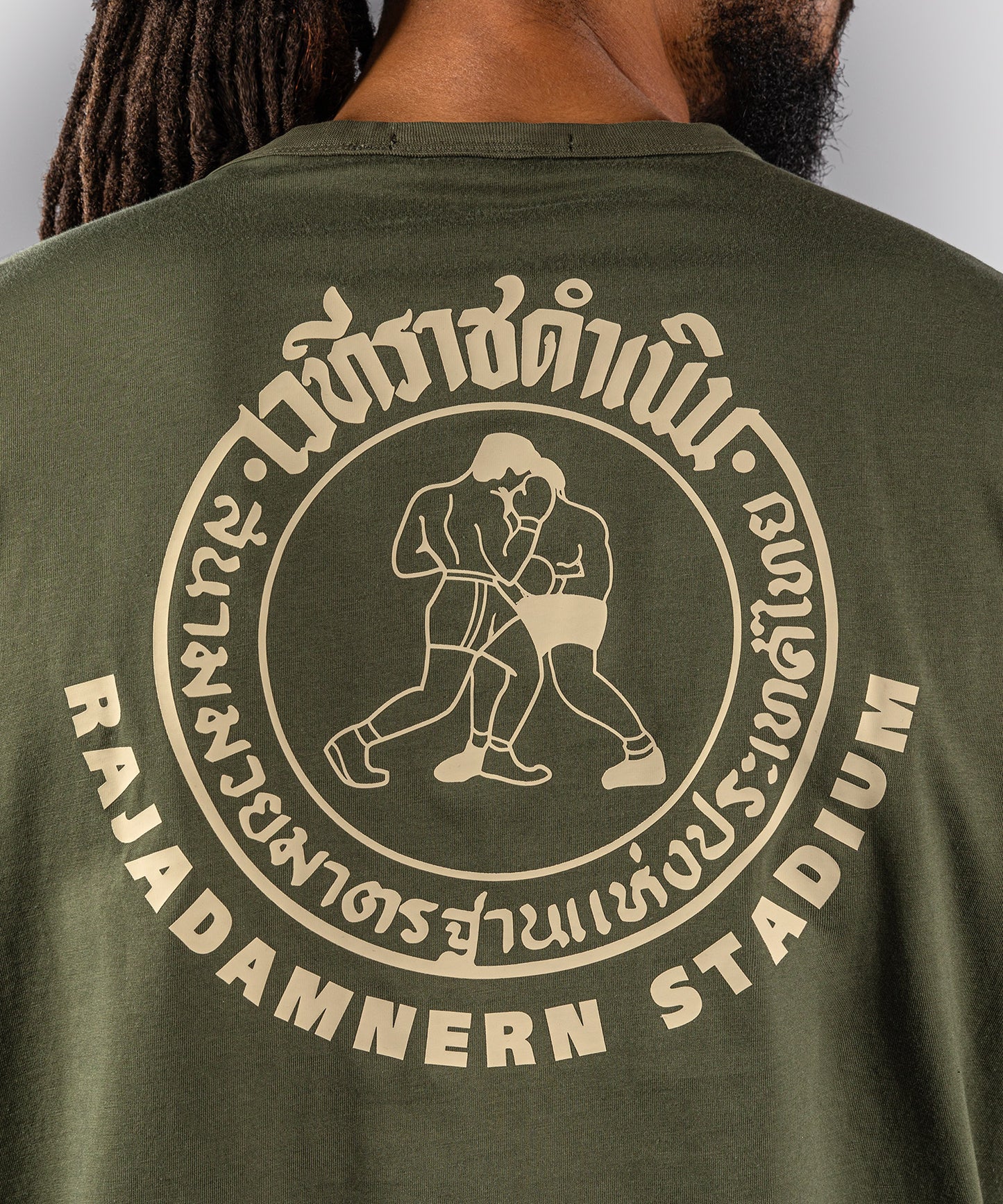 Venum x Rajadamnern T-Shirt - Militärgrün