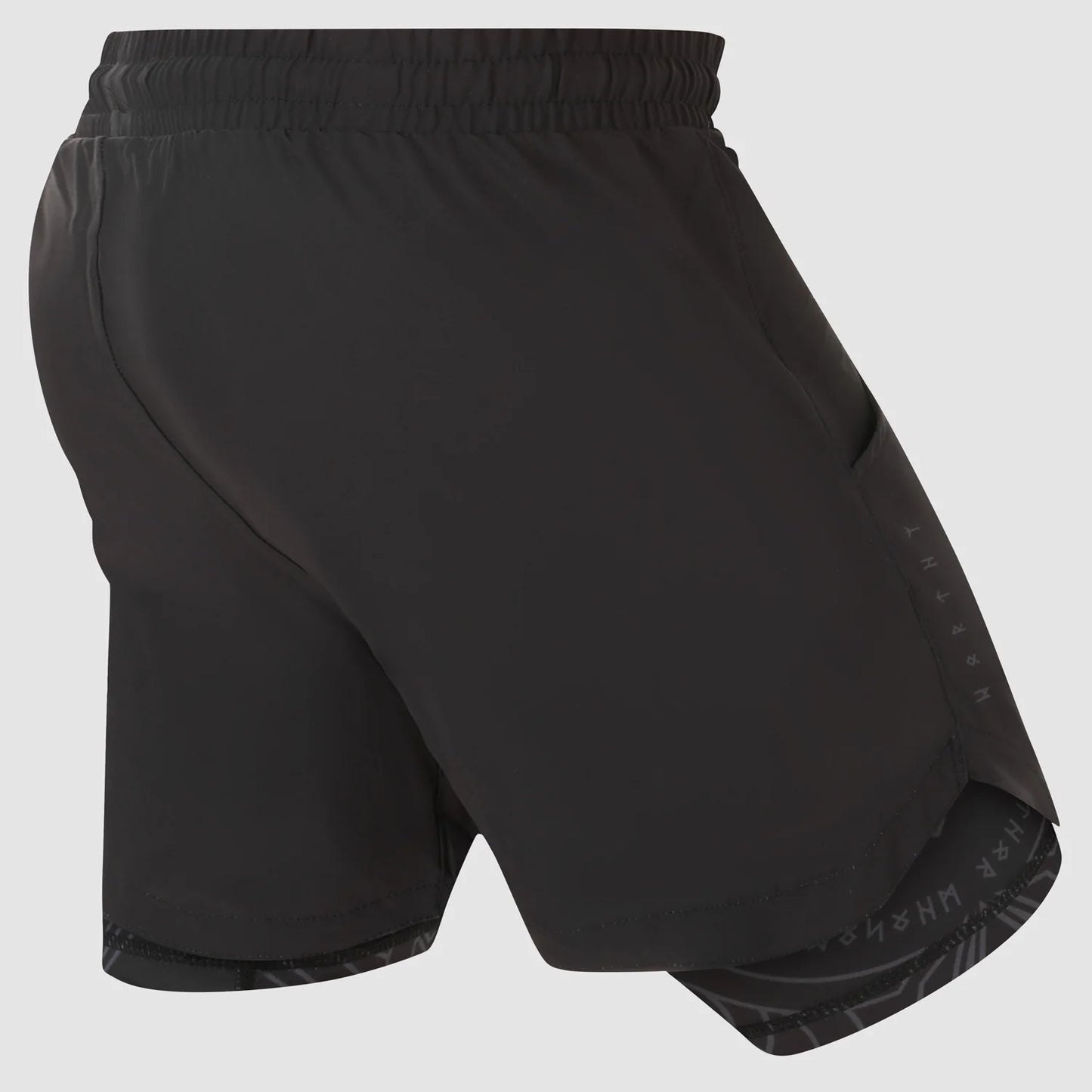 Fumetsu Mjolnir Dual Layer Training Fightshorts - Schwarz/Bronze