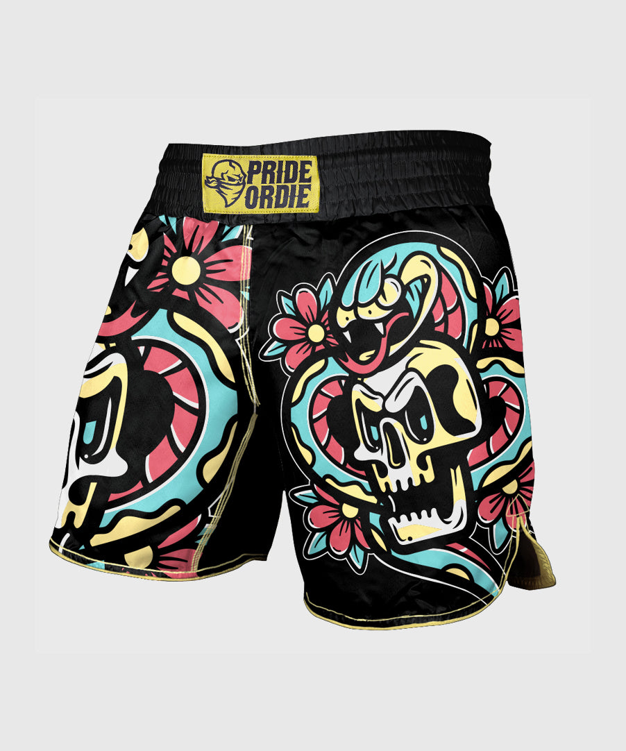 Pride Or Die Cold Instinct Fightshorts - Black