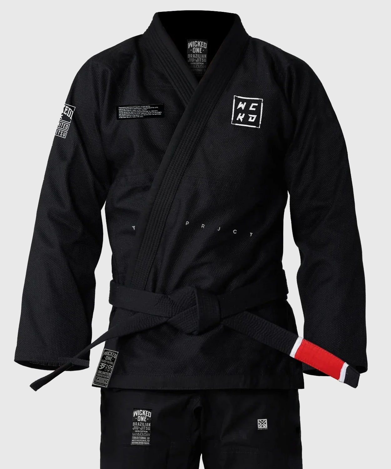 Wicked One Score Kimono JJB - Negro