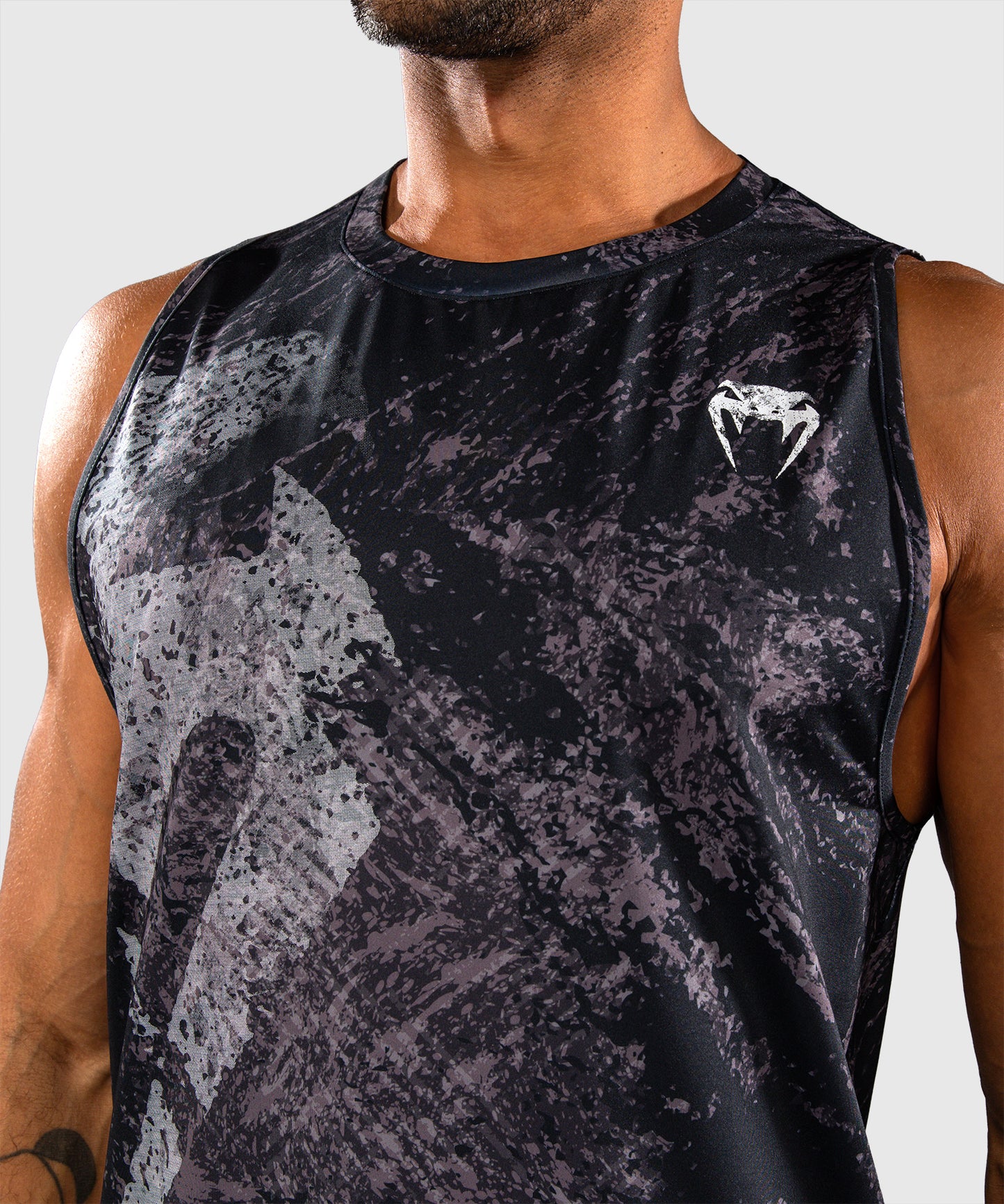 Débardeur Dry Tech Venum Rage & Workout - Noir/Gris