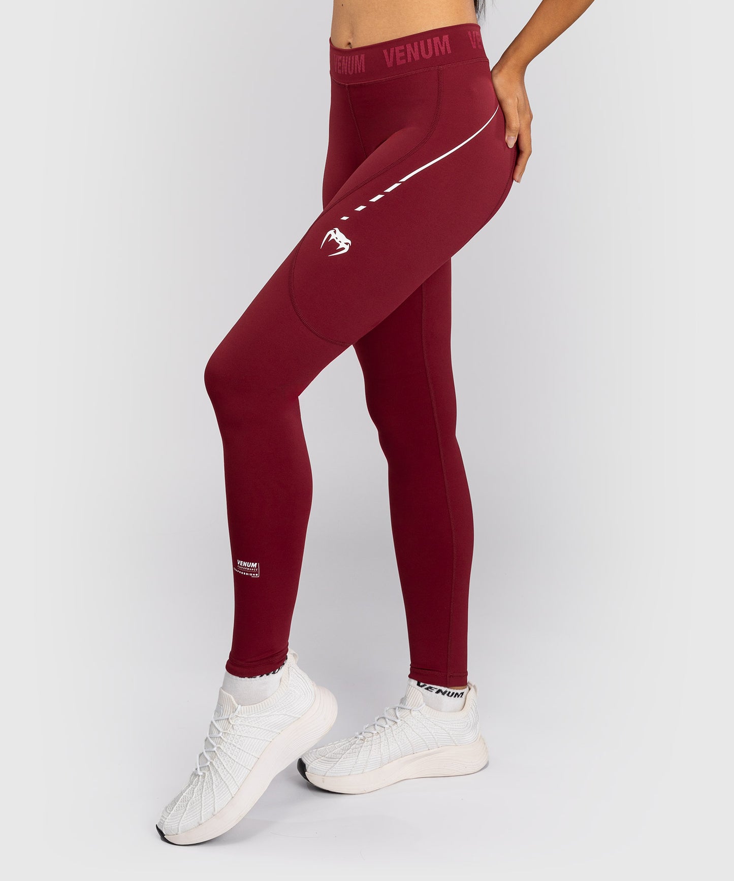 Legging Femme Venum Adrenaline – Bordeaux/Rose