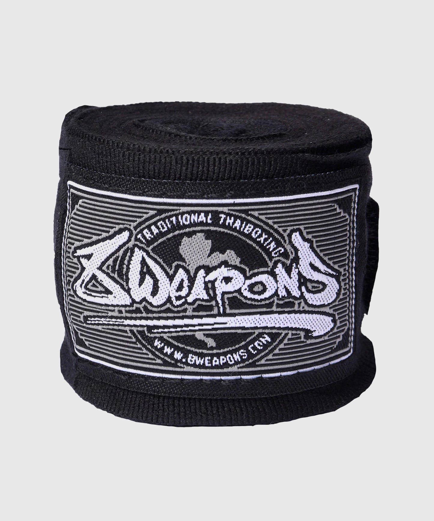 8 Weapons Boxbandagen semi-elastisch 5m – Schwarz