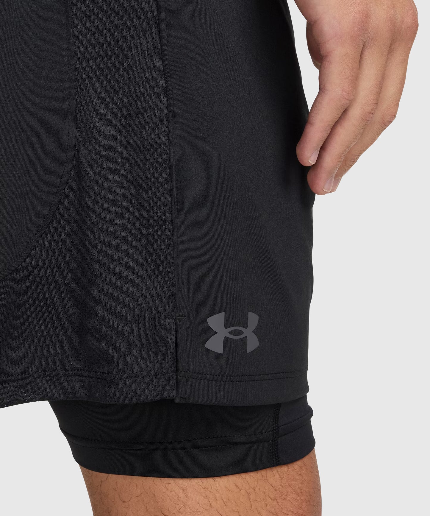 Under Armour Tech Vent Pantaloncini 2-in-1 - Nero