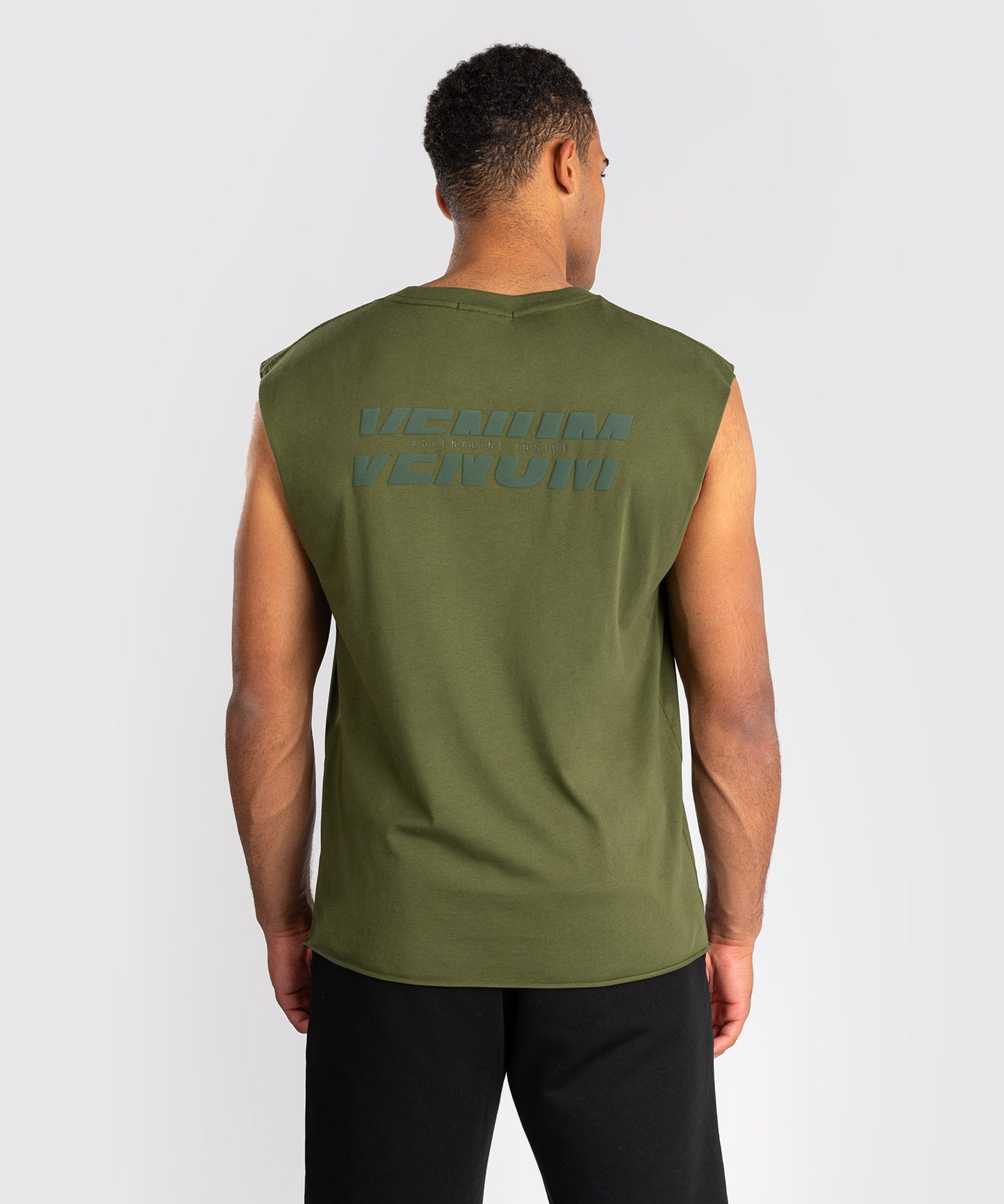 Venum Divide Camiseta Sin Mangas - Verde Militar