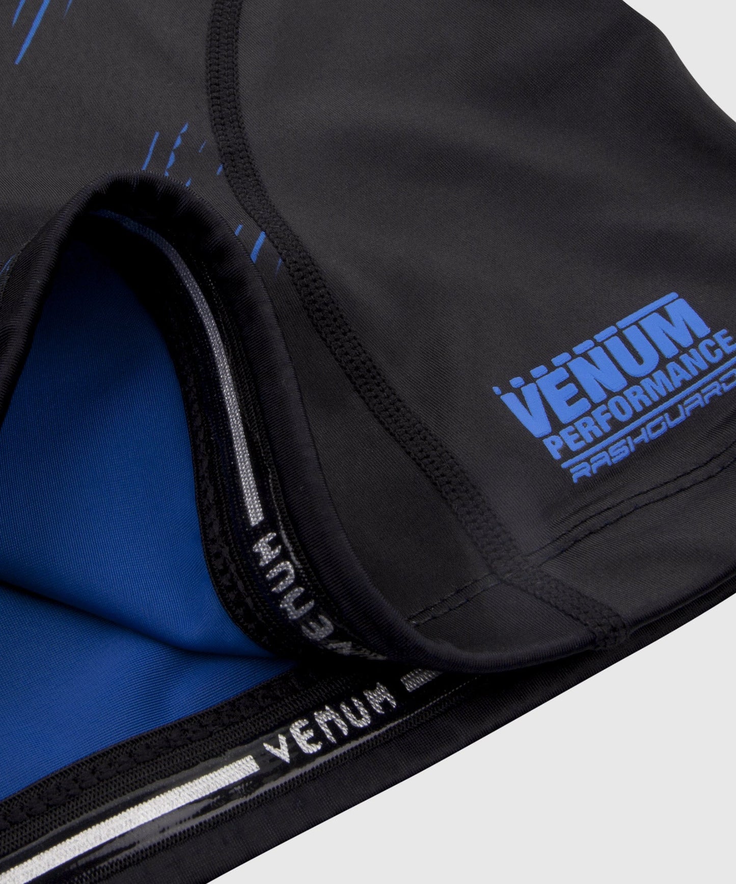 Rashguard Venum NoGi 2.0 - IBJJF Approved Long Sleeve - Black/Blue