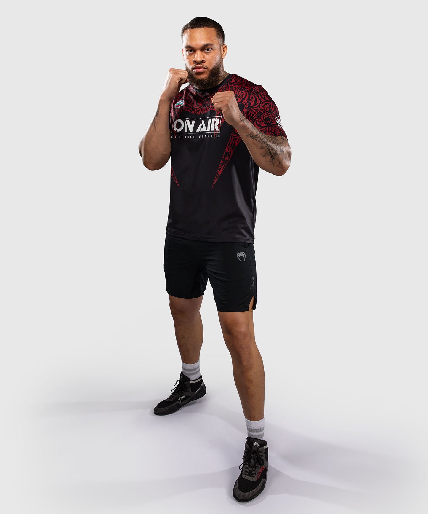 T-shirt Dry Tech Venum Bulgarian Top Team (BTT) – Noir/Rouge