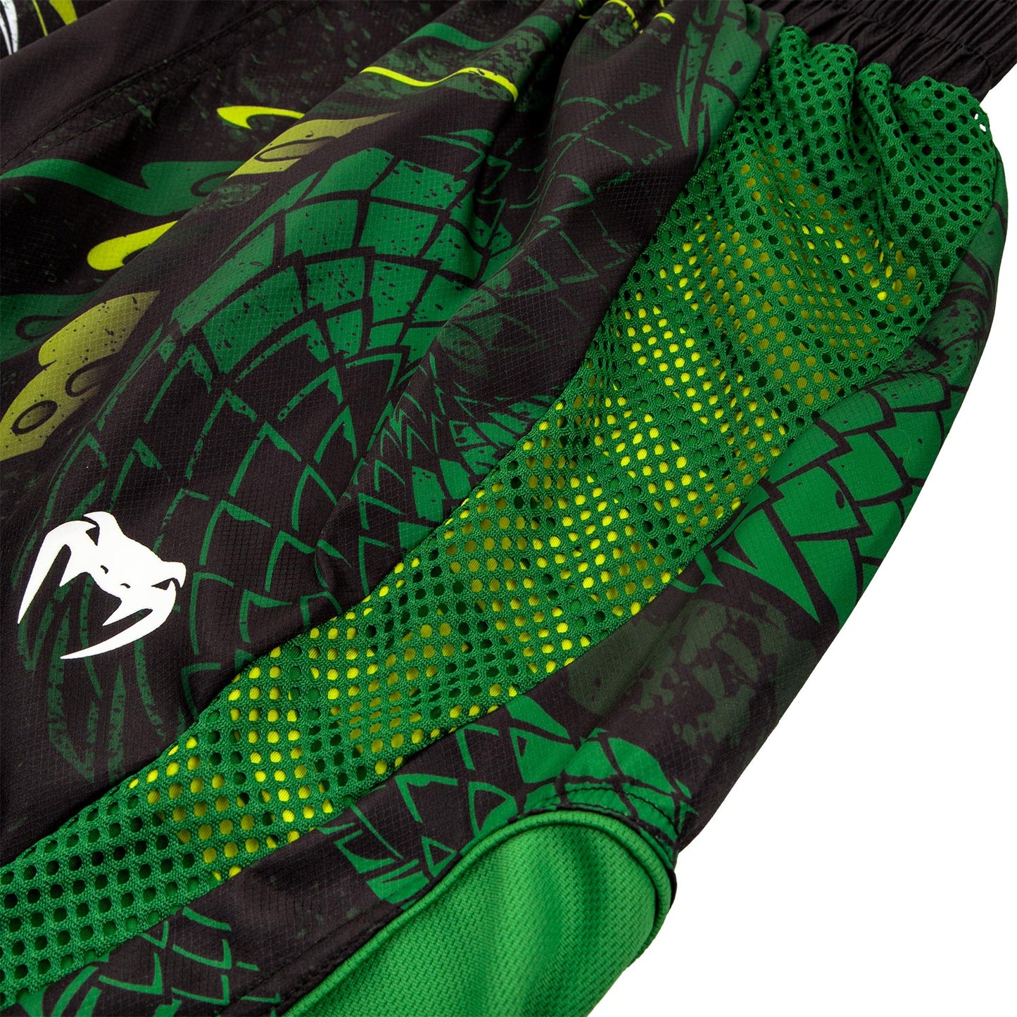 Pantalones de Boxeo Venum Green Viper - Negro/Verde