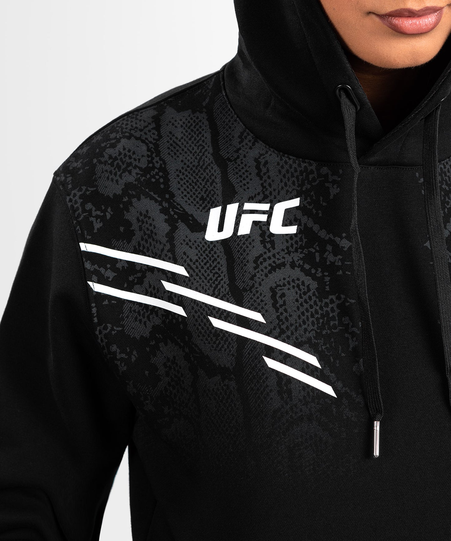 UFC Adrenaline by Venum Replica Sudadera con capucha para Mujer - Negro