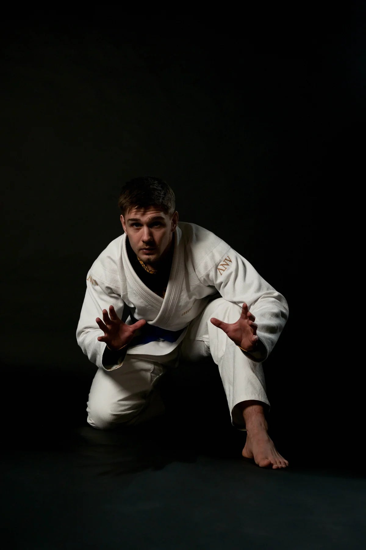 Ground Force Acta Non Verba Kimono JJB - Blanco