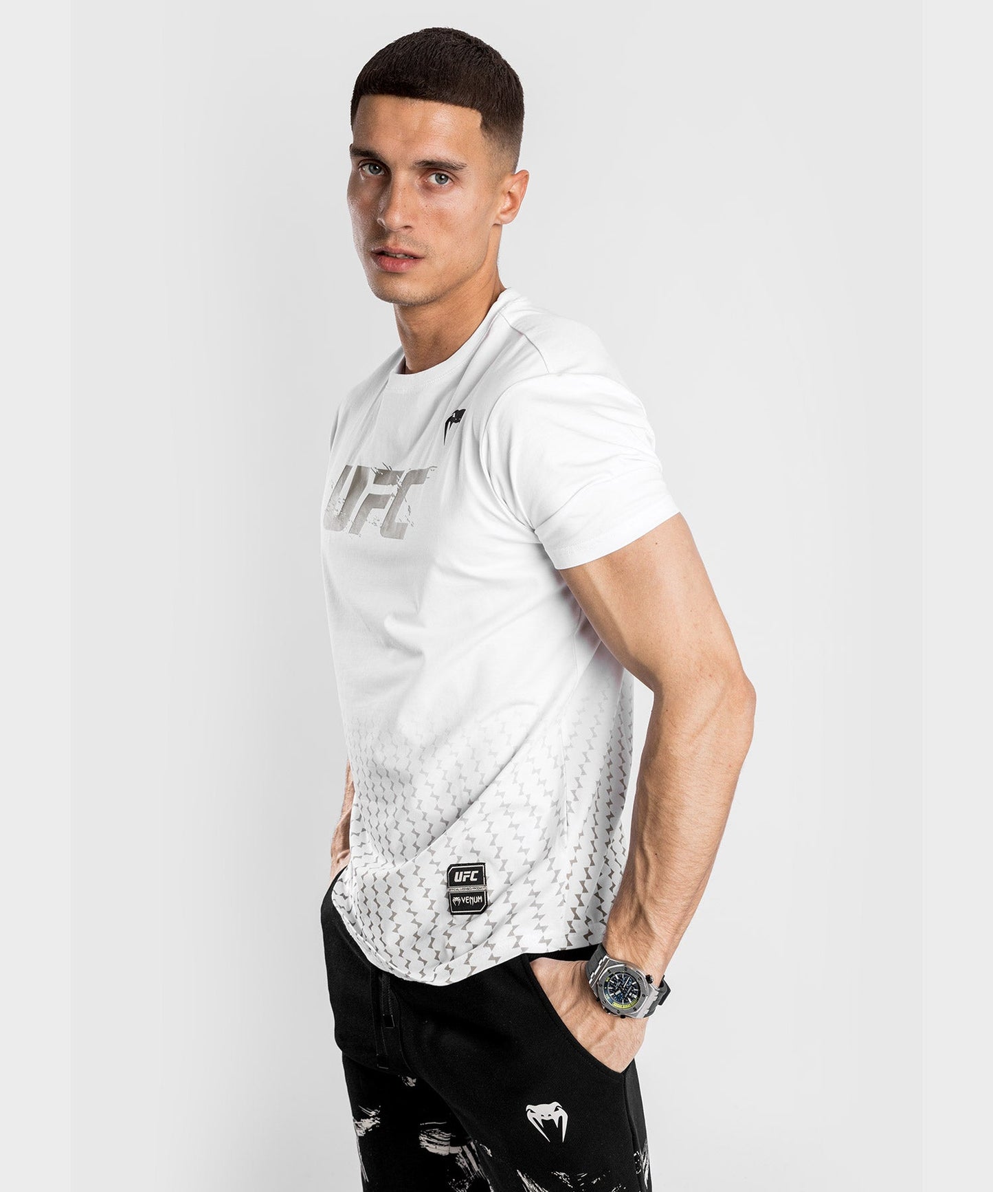 Venum Authentic Fight Week 2.0 UFC T-Shirt - Kurzarm - Weiß