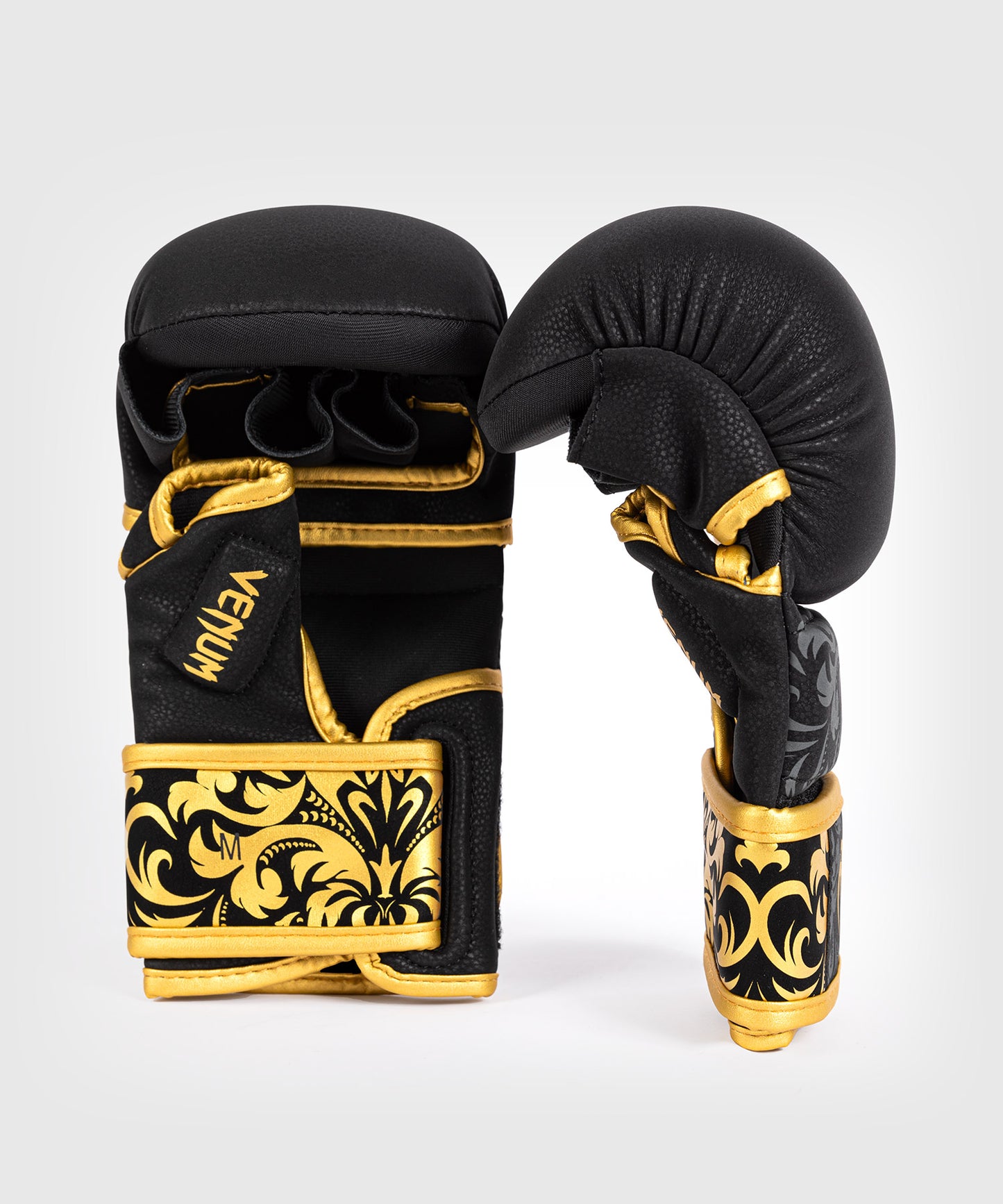 Gants de sparring MMA Serpenti Venum - Noir/Argent/Or