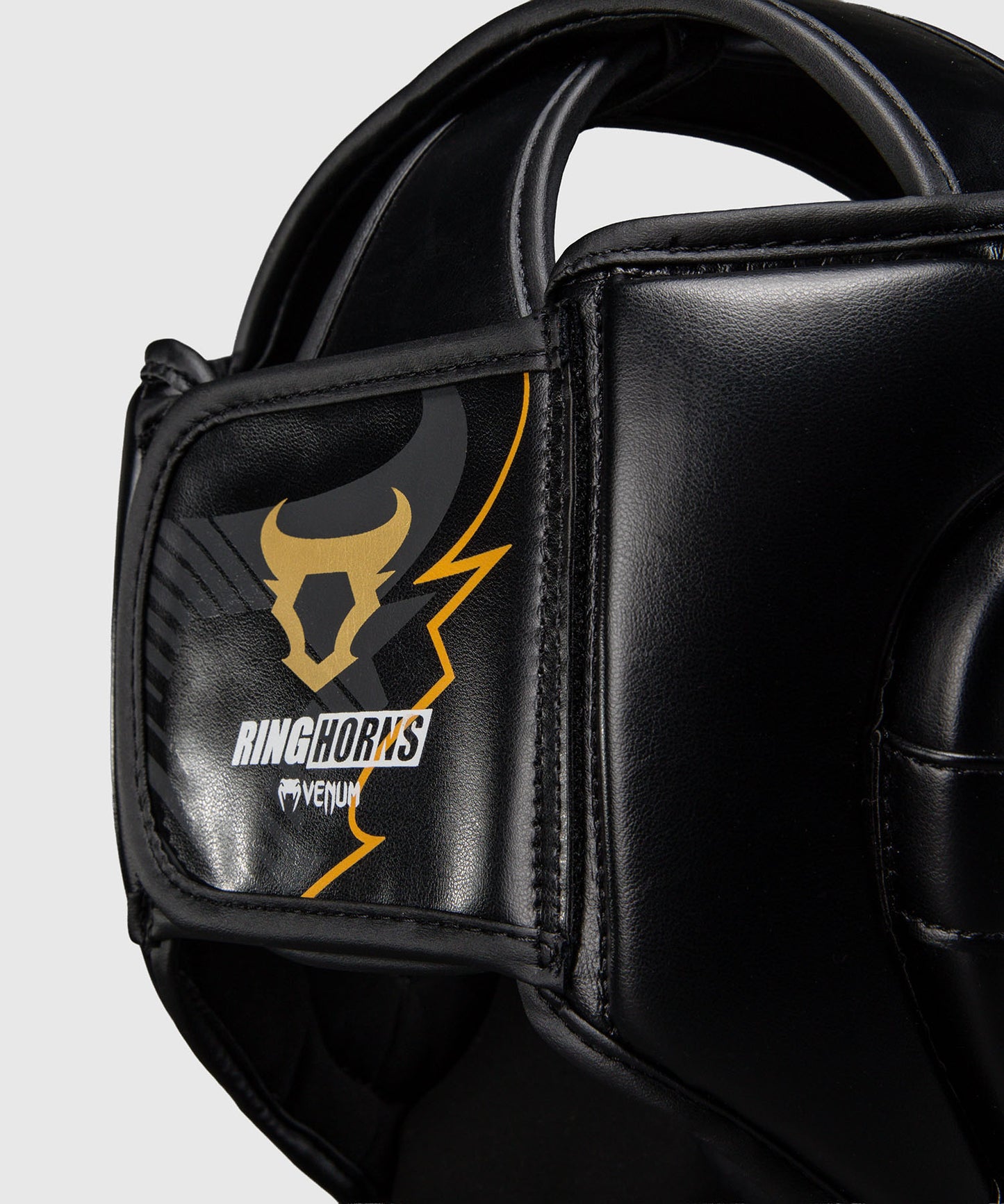 Casque de protection Venum Ringhorns Charger – Noir/Or