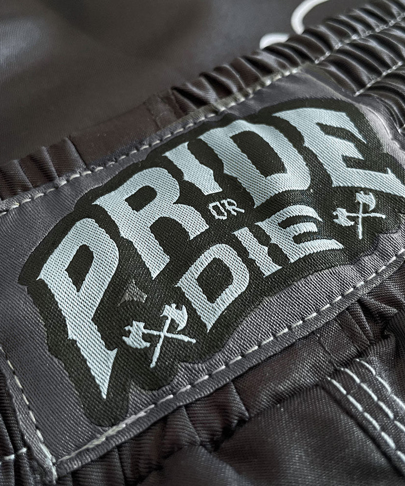 Short de MMA Pride Or Die Brotherhood V.2 - Noir
