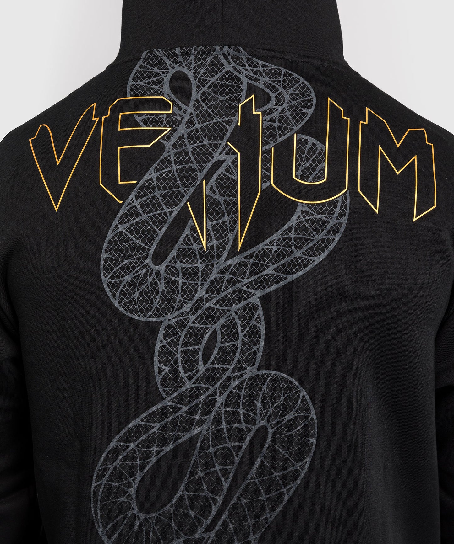 Sweat à Capuche Venum Serpenti – Noir/Argent/Or