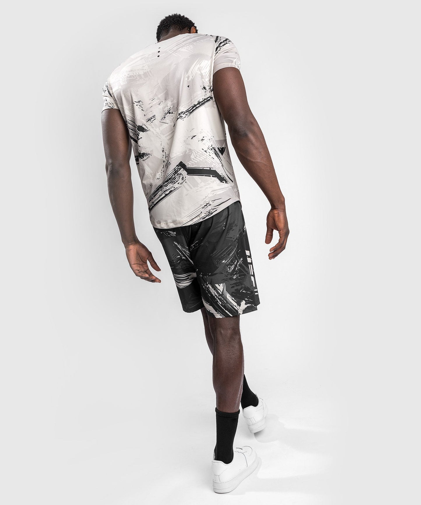 Dry Tech- Kurzarm T-Shirt Mann UFC Venum Authentic Fight Week 2.0 - Sand