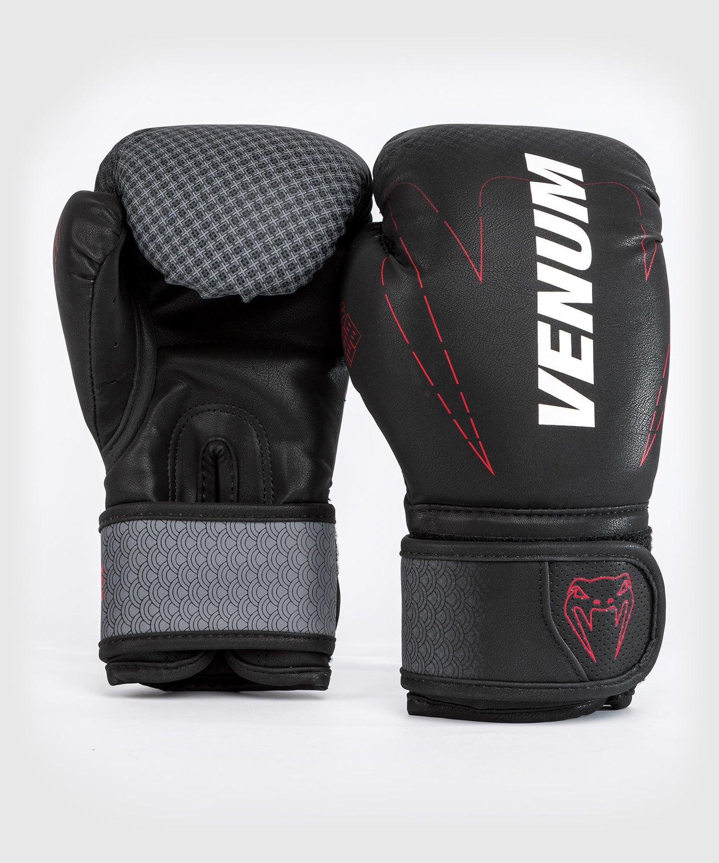 Venum Okinawa 3.0 Boxhandschuhe- Für Kinder - Schwarz/Rot
