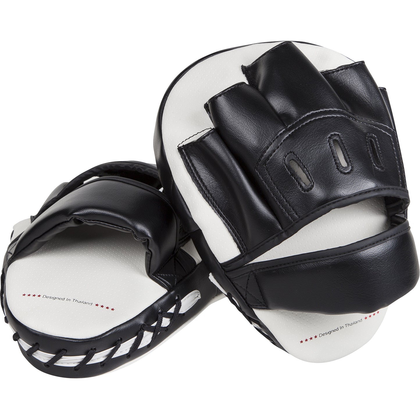 Venum Light Focus Pratzen - Weiß/Schwarz (Paar)