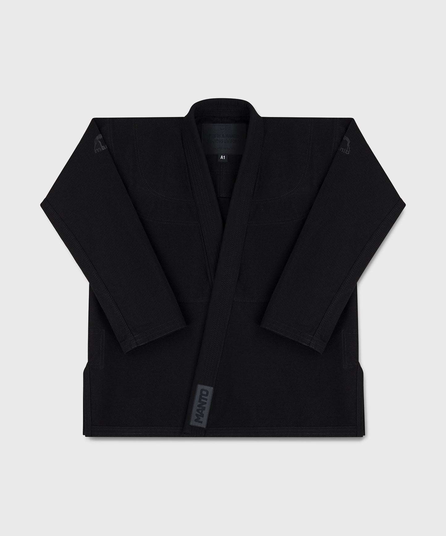 Manto Base 3.0 BJJ Gi - Black/Black