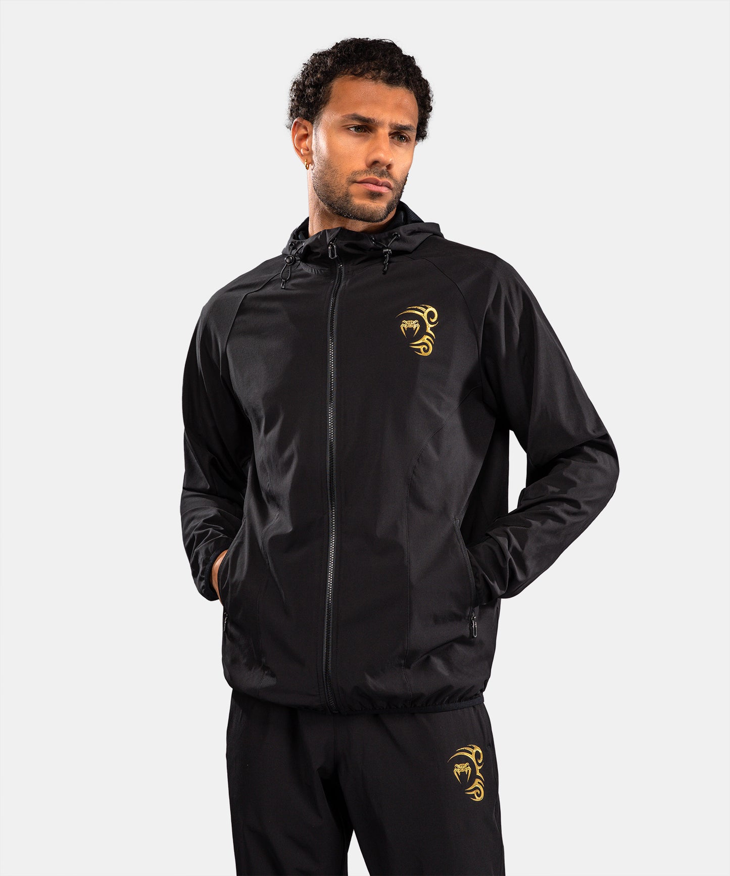 Venum x Mike Tyson Tiger Trainingsjacke - Schwarz/Gold