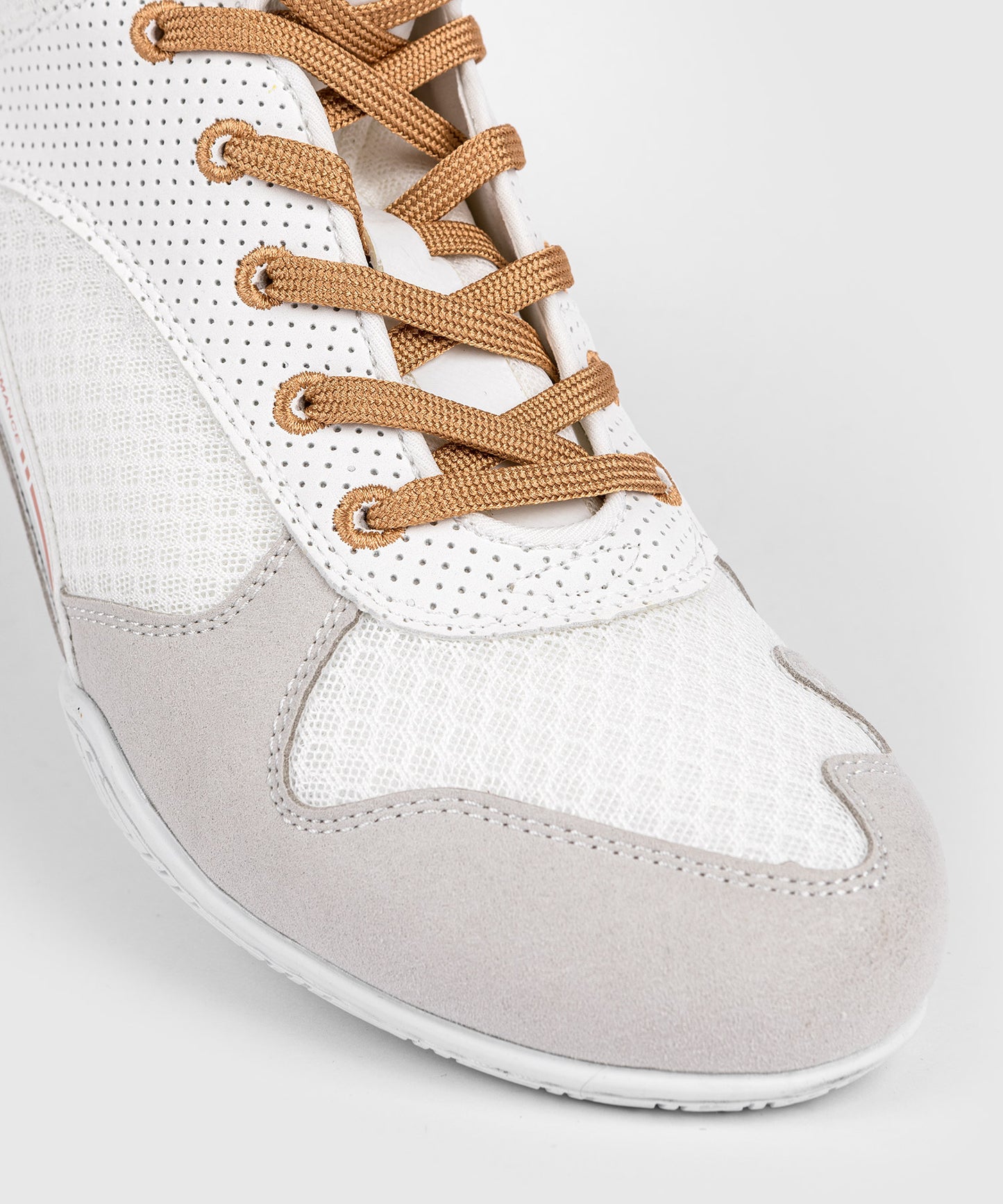 ZAPATOS DE BOXEO VENUM ELITE MONOGRAM – BLANCO/DORADO