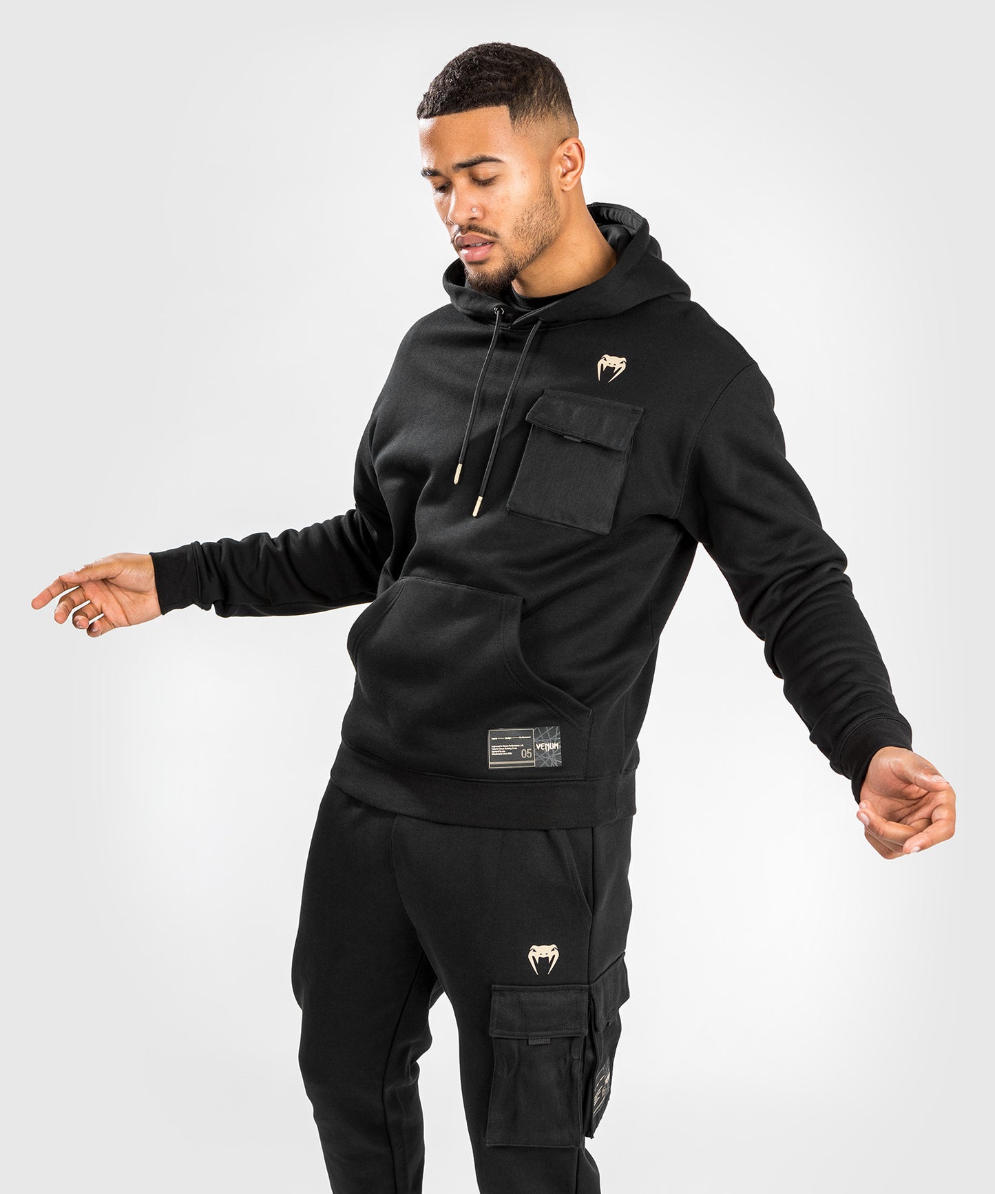 Venum Tecmo 2.0 Kapuzenpullover - Schwarz