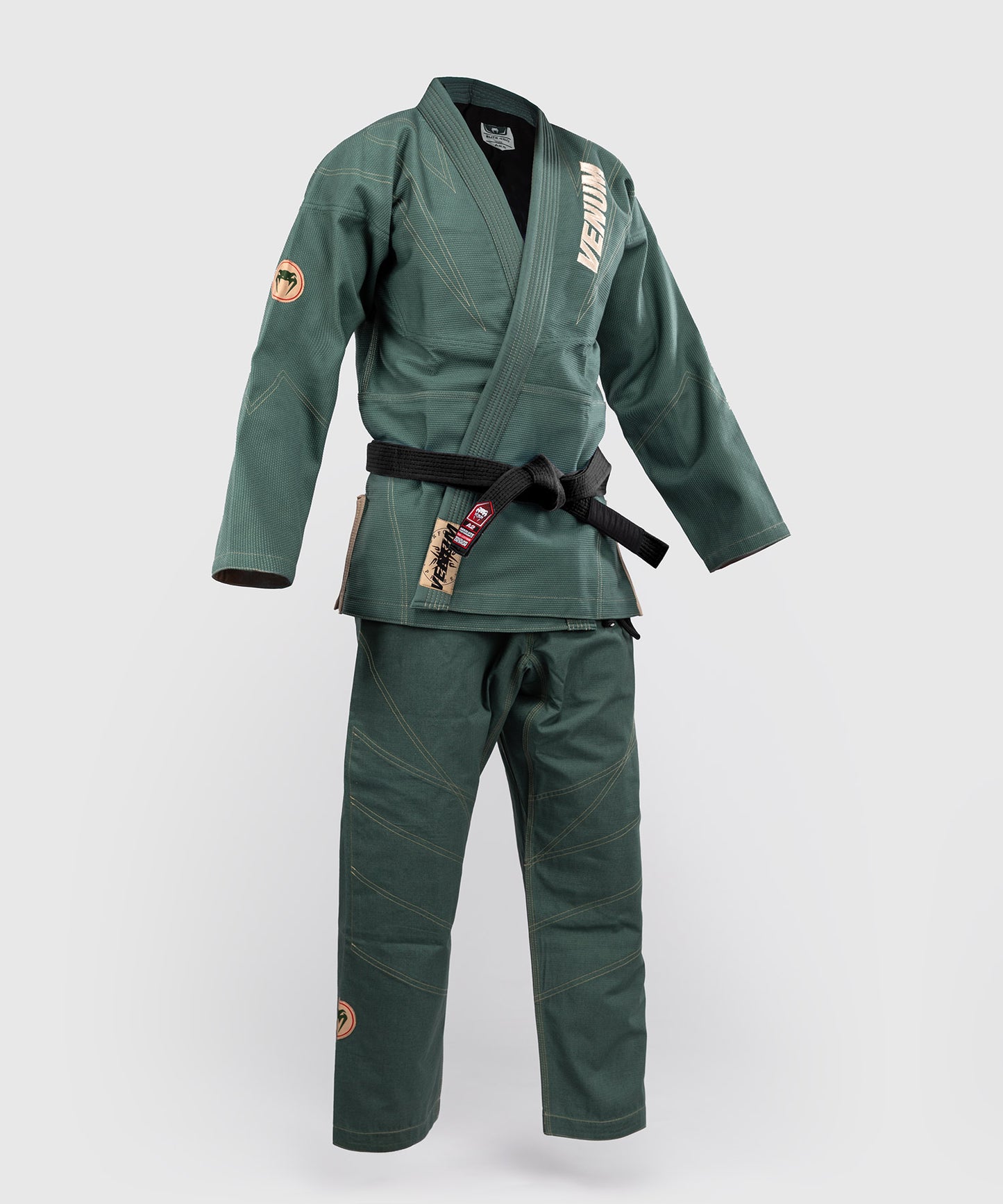 Venum Elite 5.0 - 450 - Gi Brazilian Jiu Jitsu - Verde Foresta