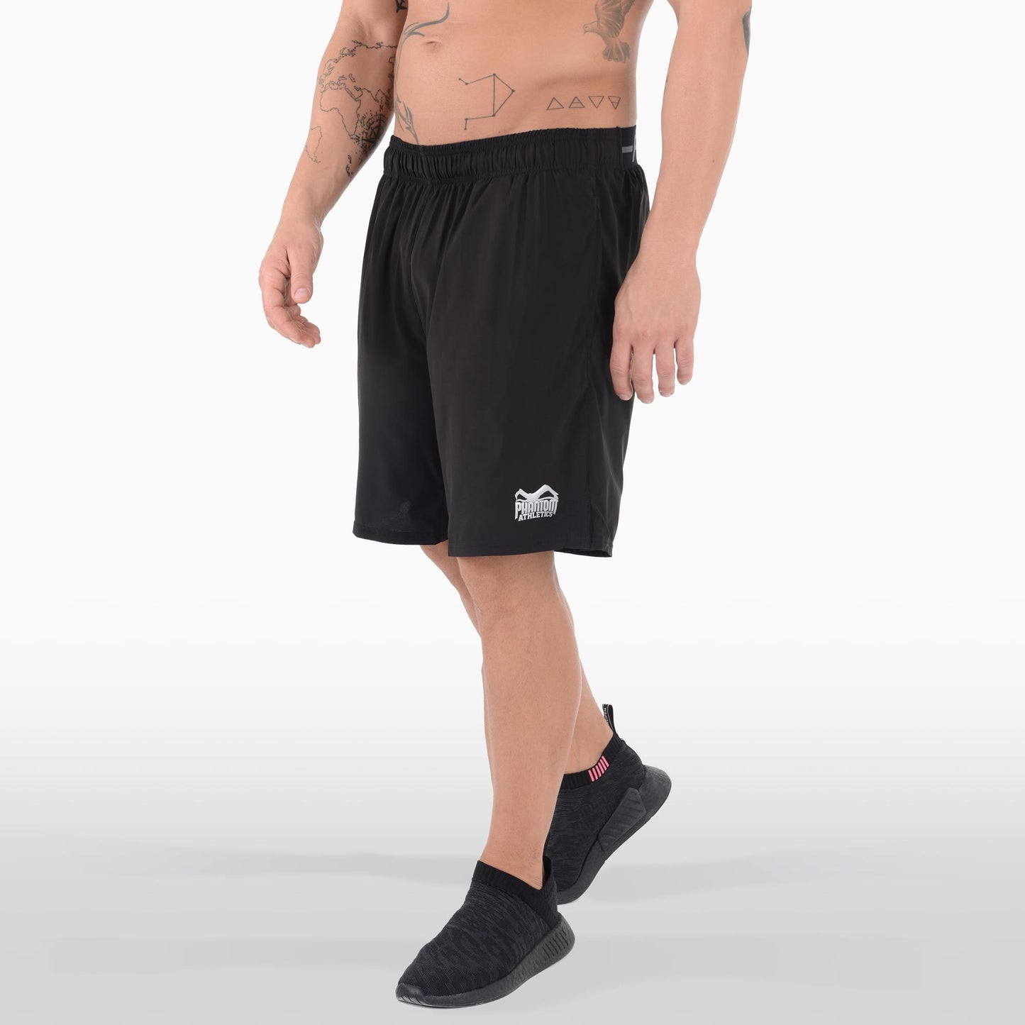 Phantom Athletics Tactic Pantalones Cortos de Deporte - Negro