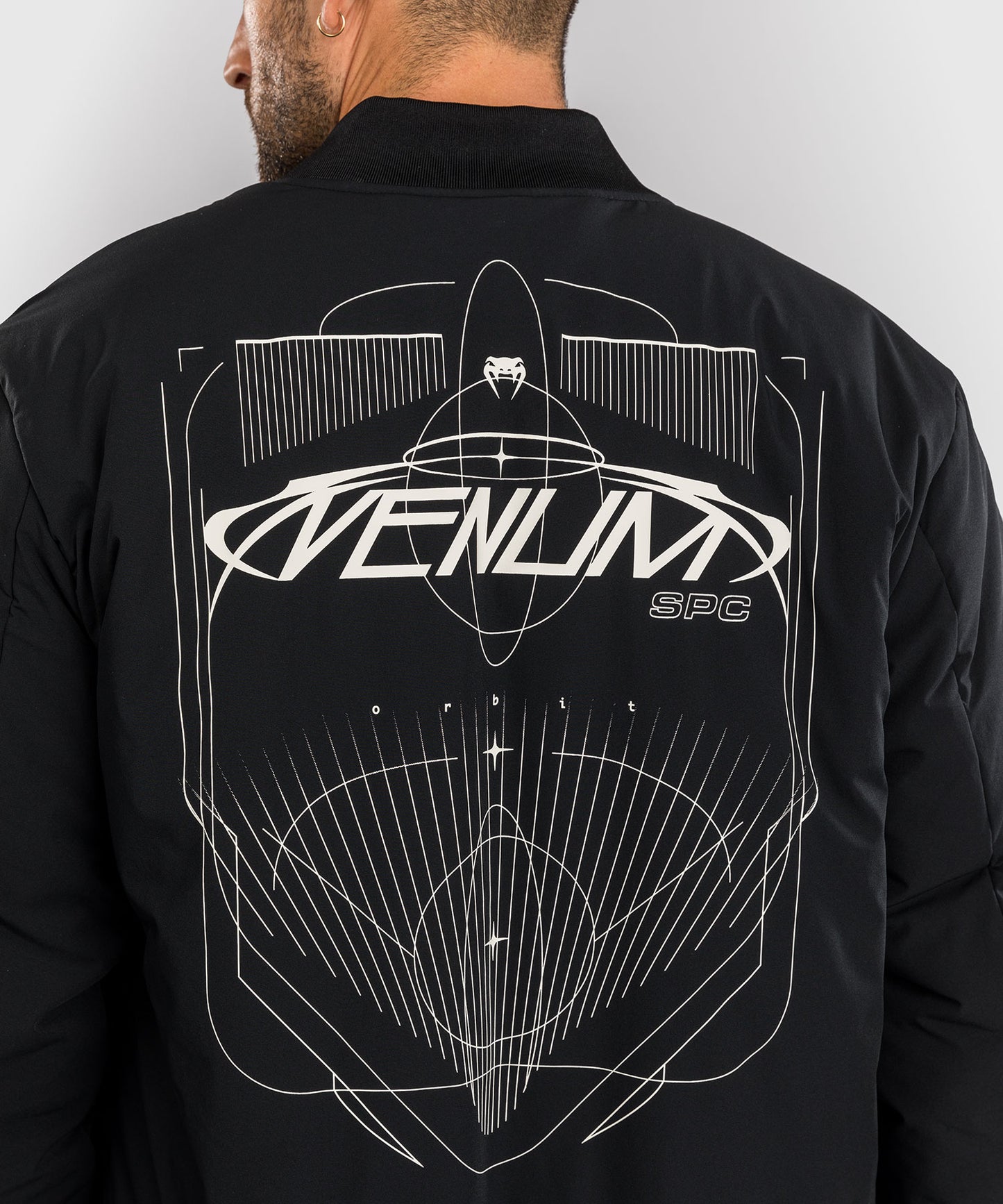 Veste Bomber Venum Eclipse – Noir/Ivoire