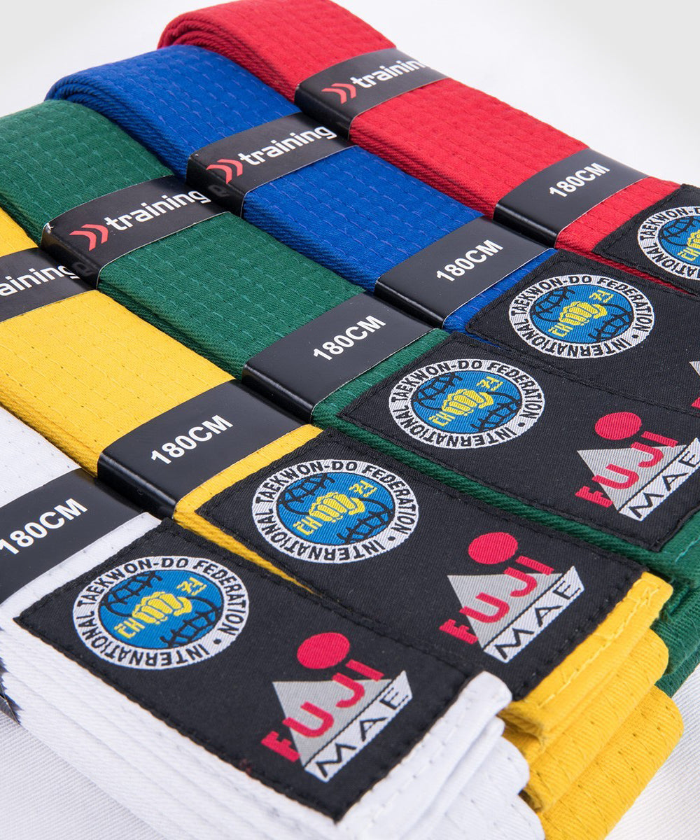 Fujimae ITF Cinturón de Taekwondo - Azul