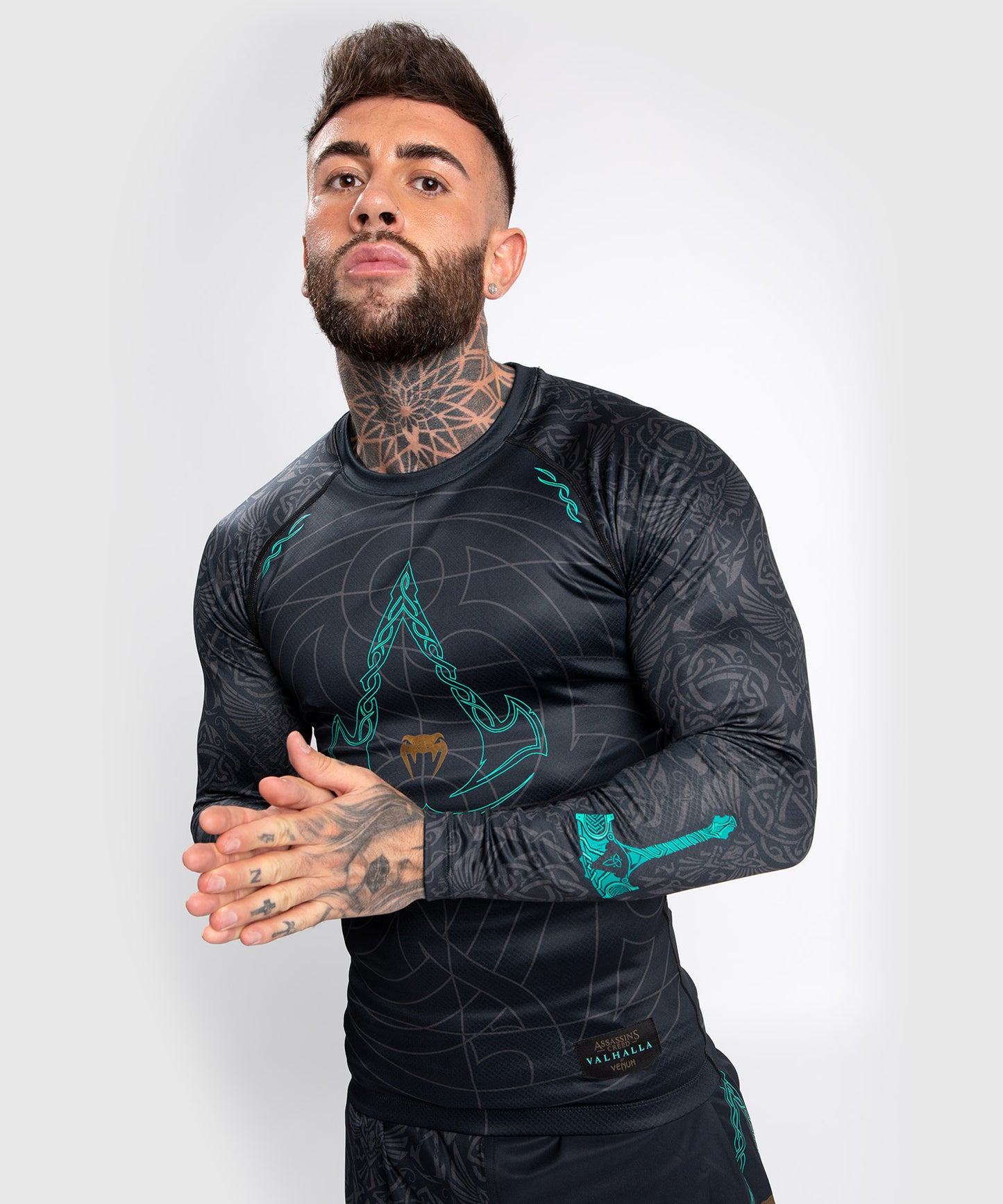 Venum Assassin's Creed Reloaded Rashguard - Lange Ärmel - Schwarz
