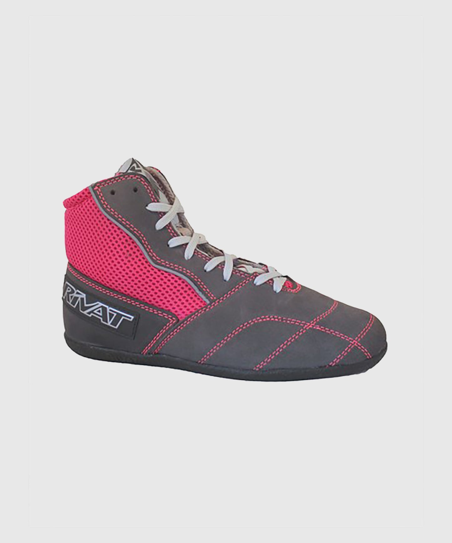 Rivat Boom Lady Französische Boxen Schuhe - Grau/Rosa