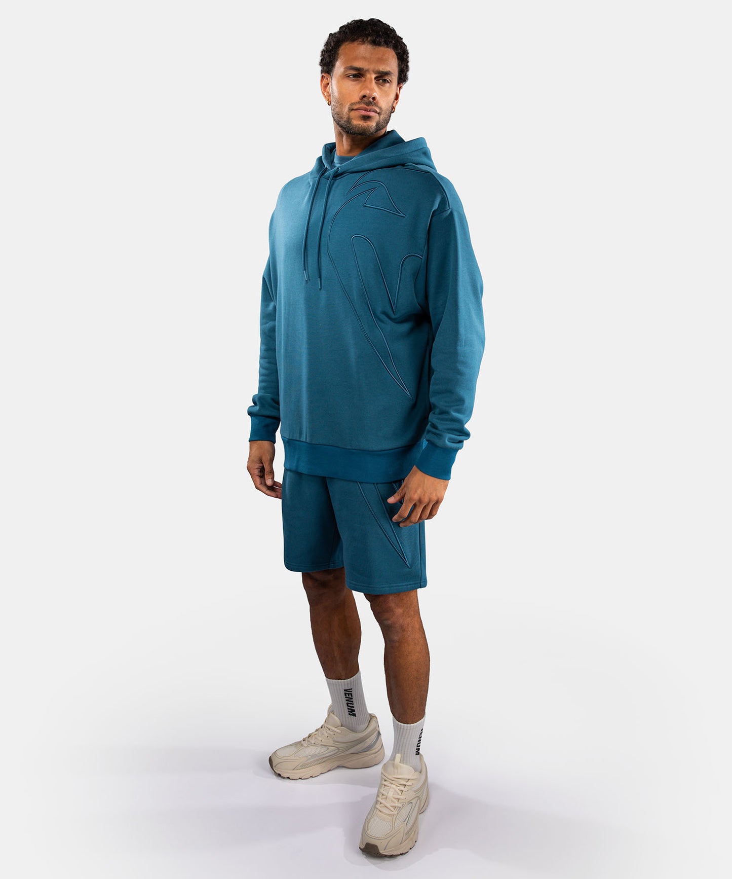 Venum Giant 3D Sudadera con Capucha - Azul Océano